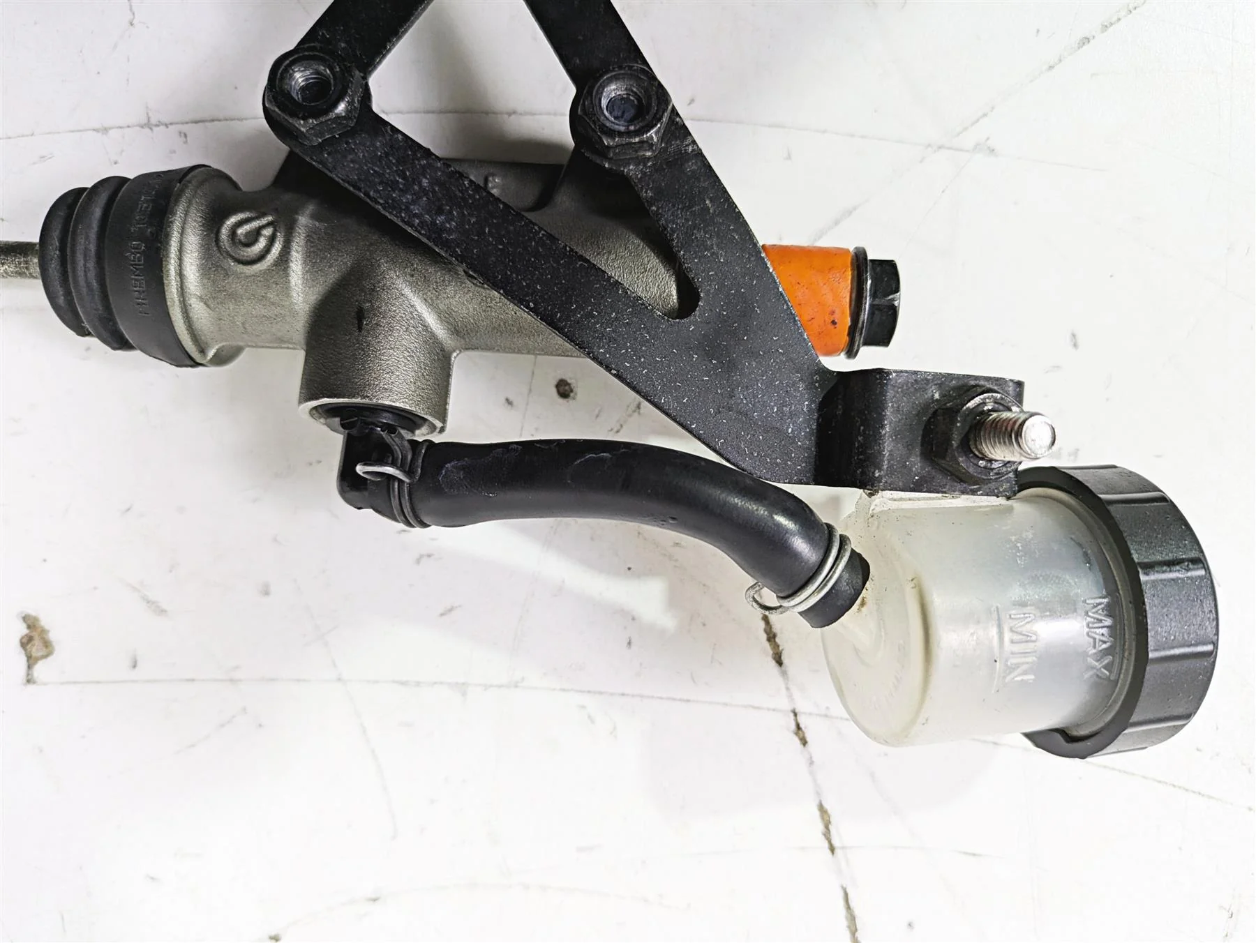 2017 Ducati Monster 1200 S Rear Brake Master Cylinder Brembo 62540201A - Image 11