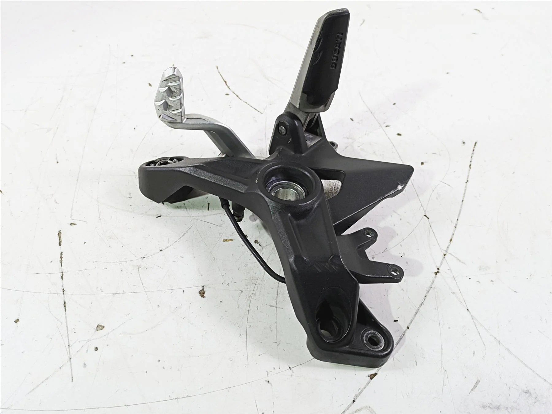 2017 Ducati Monster 1200 S Right Footpeg & Brake Ped Set 82413202BB 45720571AA