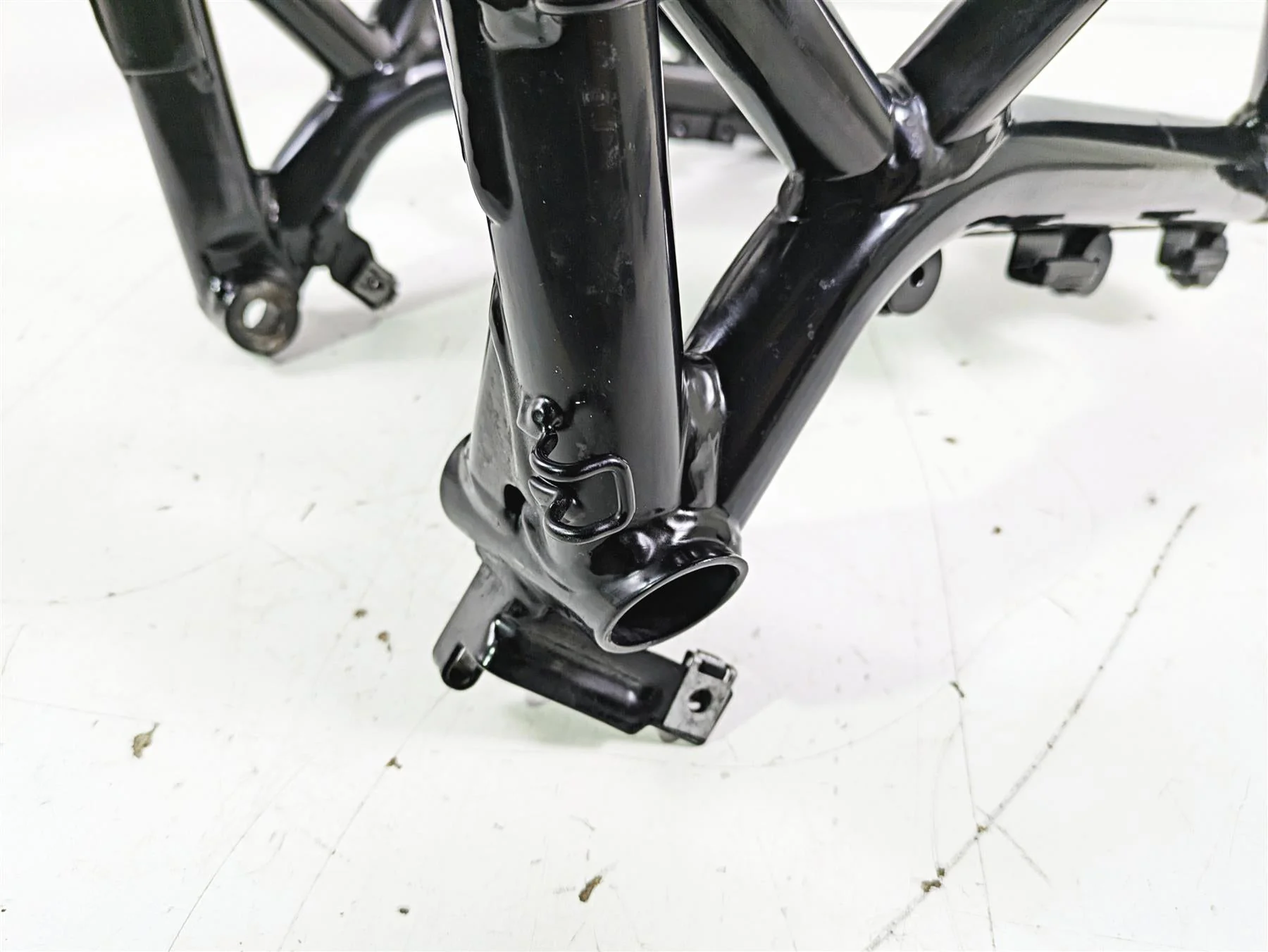 2017 Ducati Monster 1200 S Straight Black Frame Chassis With Clean Texas Title 47018051AJ - Image 8