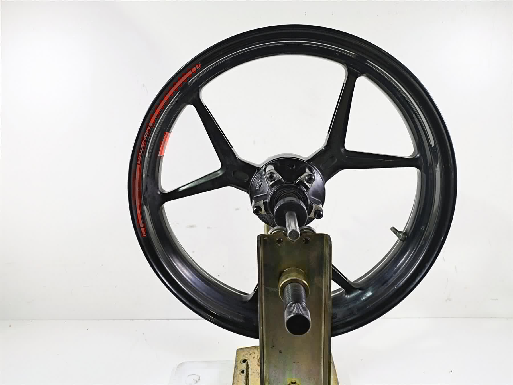 2017 Ducati Monster 1200 S Straight Front Wheel Rim 17x3.5 50121783AA - Image 12