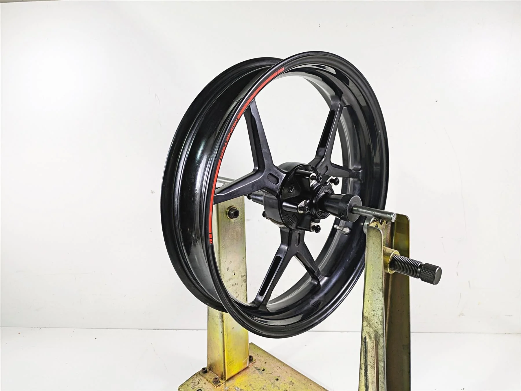 2017 Ducati Monster 1200 S Straight Front Wheel Rim 17x3.5 50121783AA - Image 3