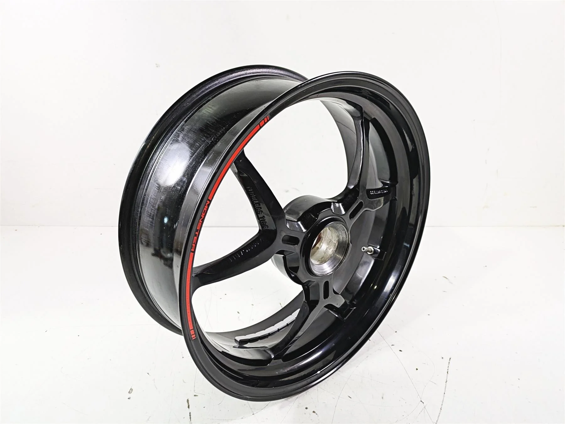 2017 Ducati Monster 1200 S Straight Rear Wheel Rim 17x6 50211663AA - Image 12