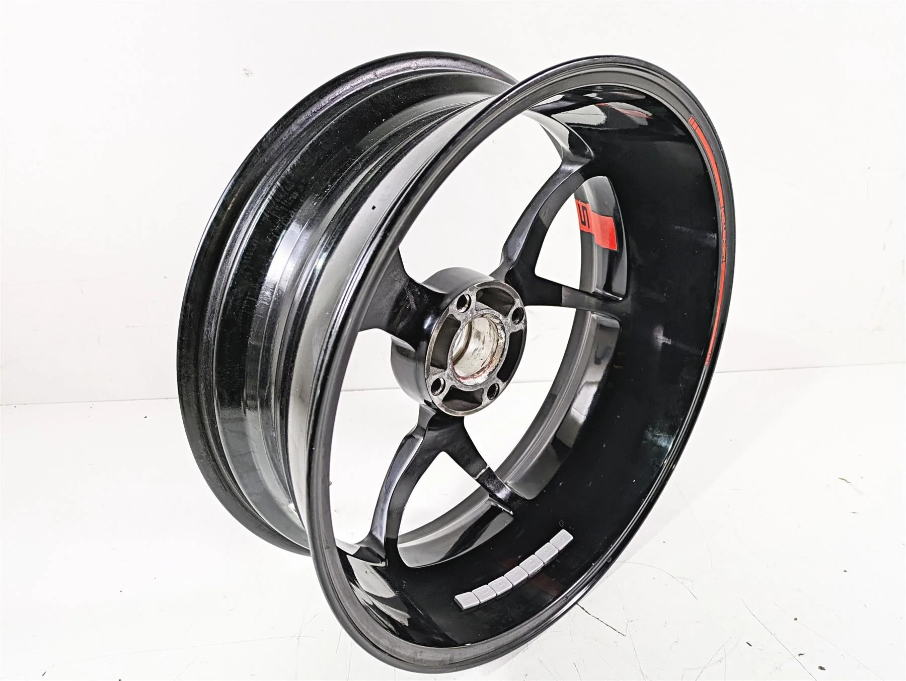 2017 Ducati Monster 1200 S Straight Rear Wheel Rim 17x6 50211663AA - Image 9