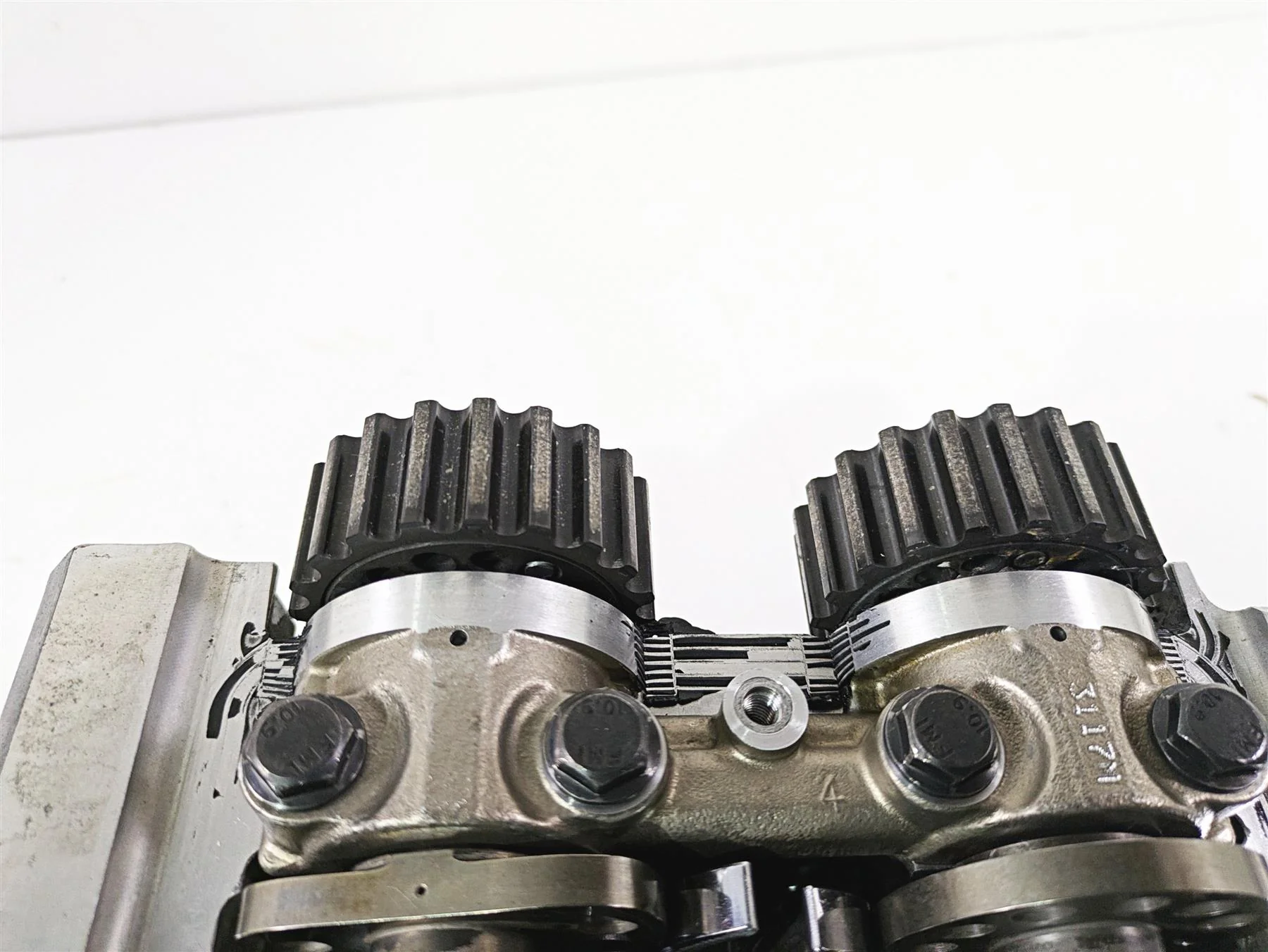 2017 Ducati Monster 1200 S Vertical Cylinder Head Cylinderhead & Cams 30124124AC - Image 10