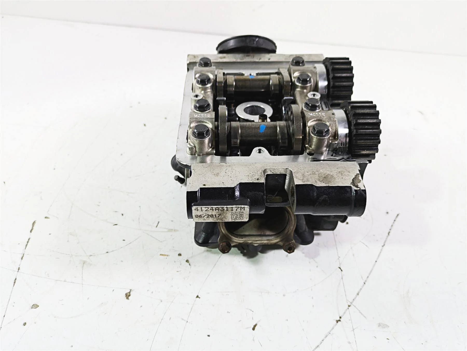 2017 Ducati Monster 1200 S Vertical Cylinder Head Cylinderhead & Cams 30124124AC - Image 4