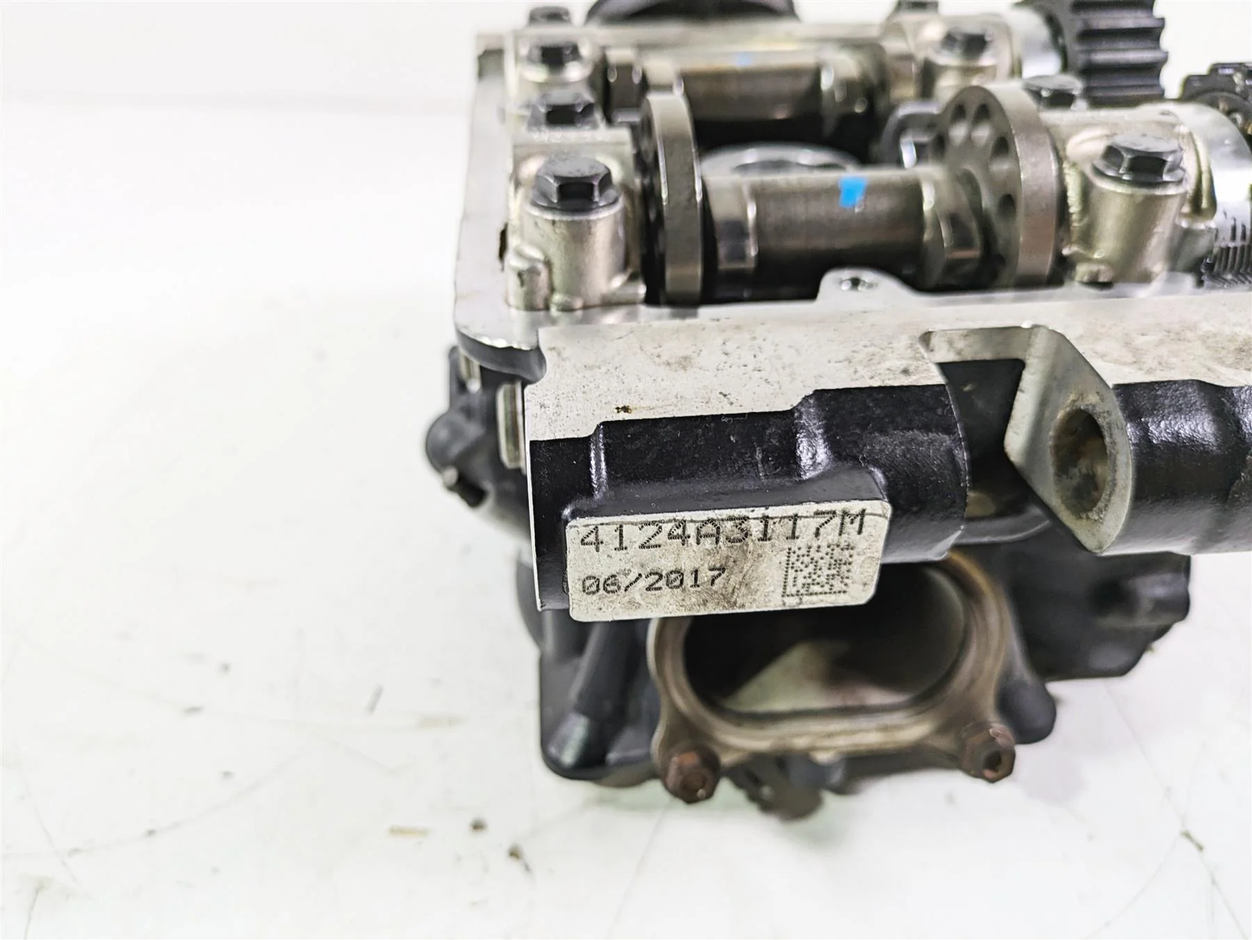 2017 Ducati Monster 1200 S Vertical Cylinder Head Cylinderhead & Cams 30124124AC - Image 5