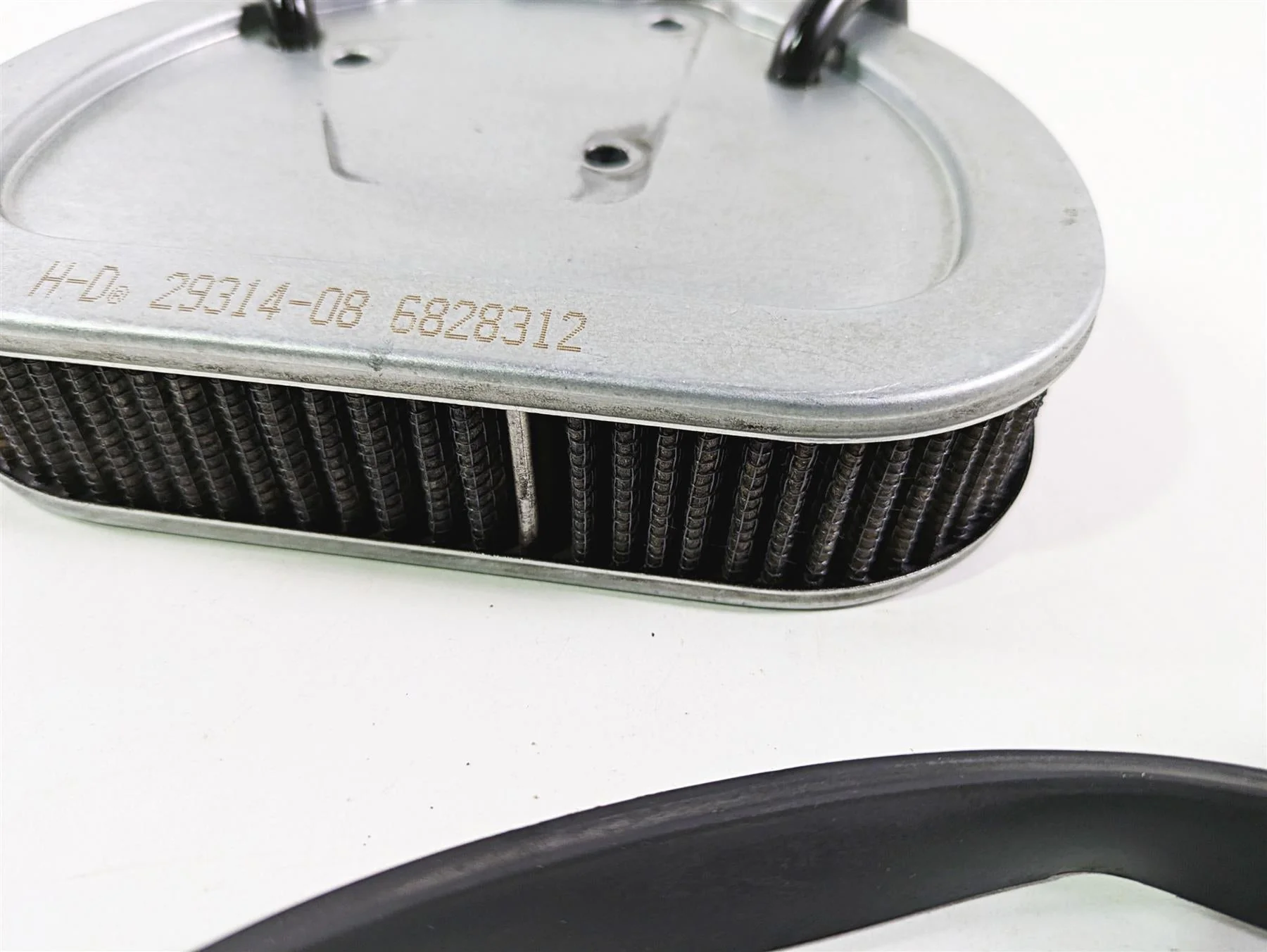 2017 Harley Dyna FXDB Street Bob Air Cleaner Breather Filter Set 29347-08 - Image 6