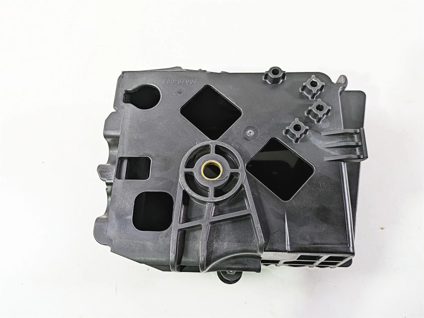 2017 Harley Dyna FXDB Street Bob Battery Carrier Tray Stay & Cover 70379-06B - Image 7