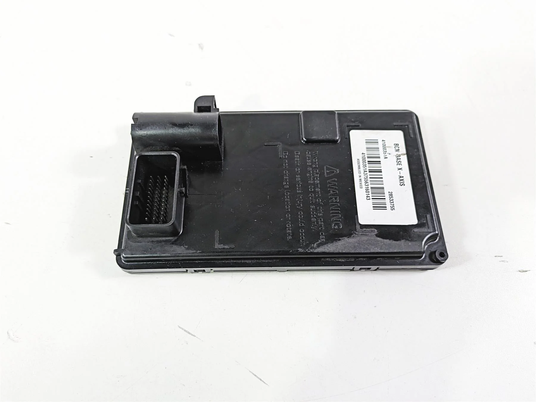2017 Harley Dyna FXDB Street Bob Bcm X-Axis Body Control Module  41000351A - Image 5
