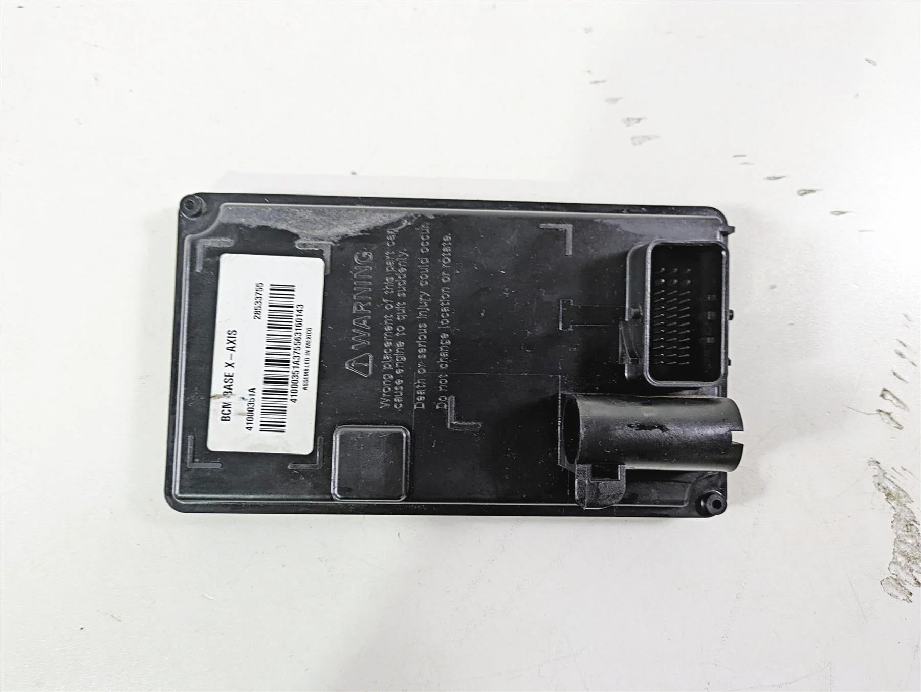 2017 Harley Dyna FXDB Street Bob Bcm X-Axis Body Control Module  41000351A - Image 7