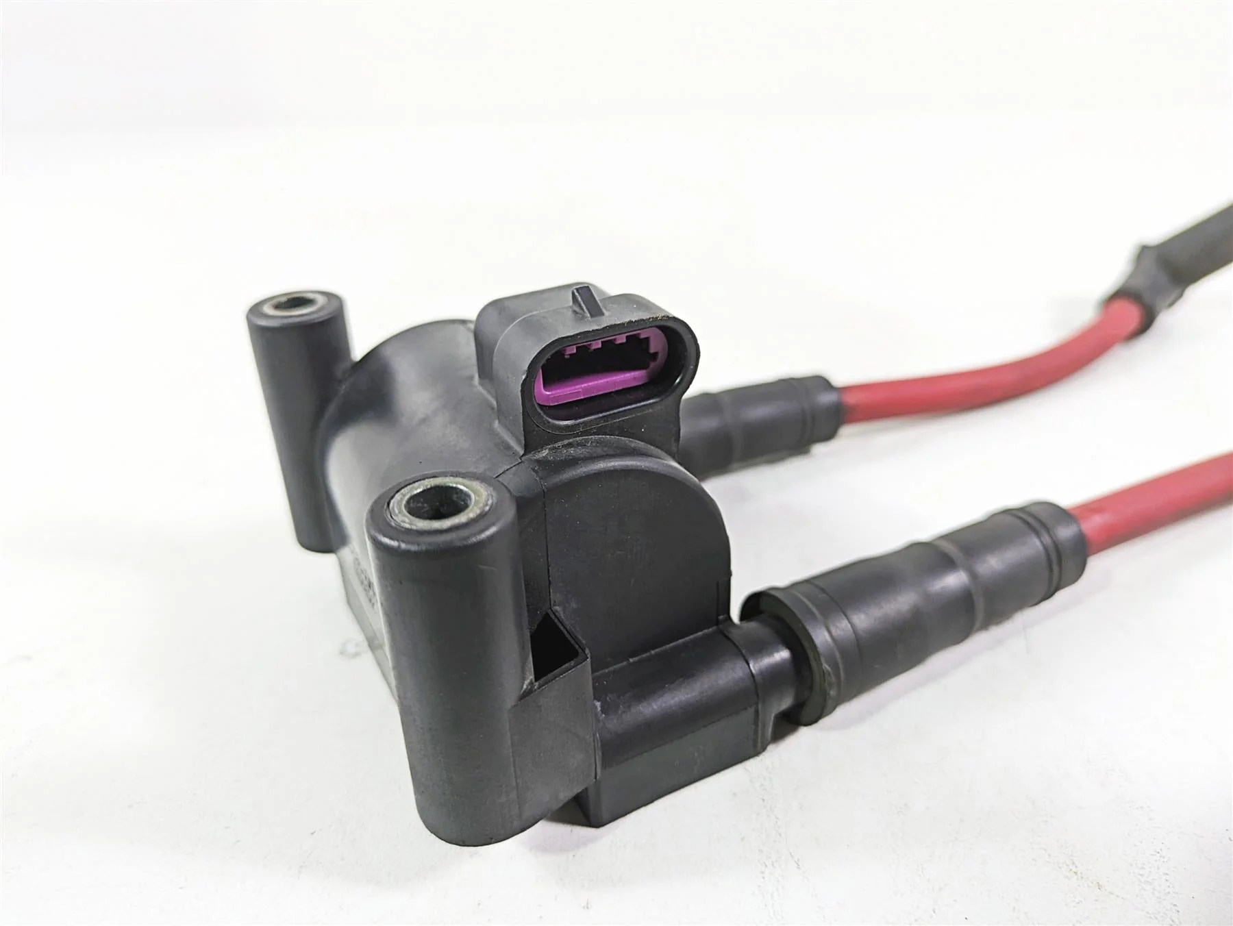 2017 Harley Dyna FXDB Street Bob Delphi Ignition Coil Wires Plug Set 31696-07A - Image 8