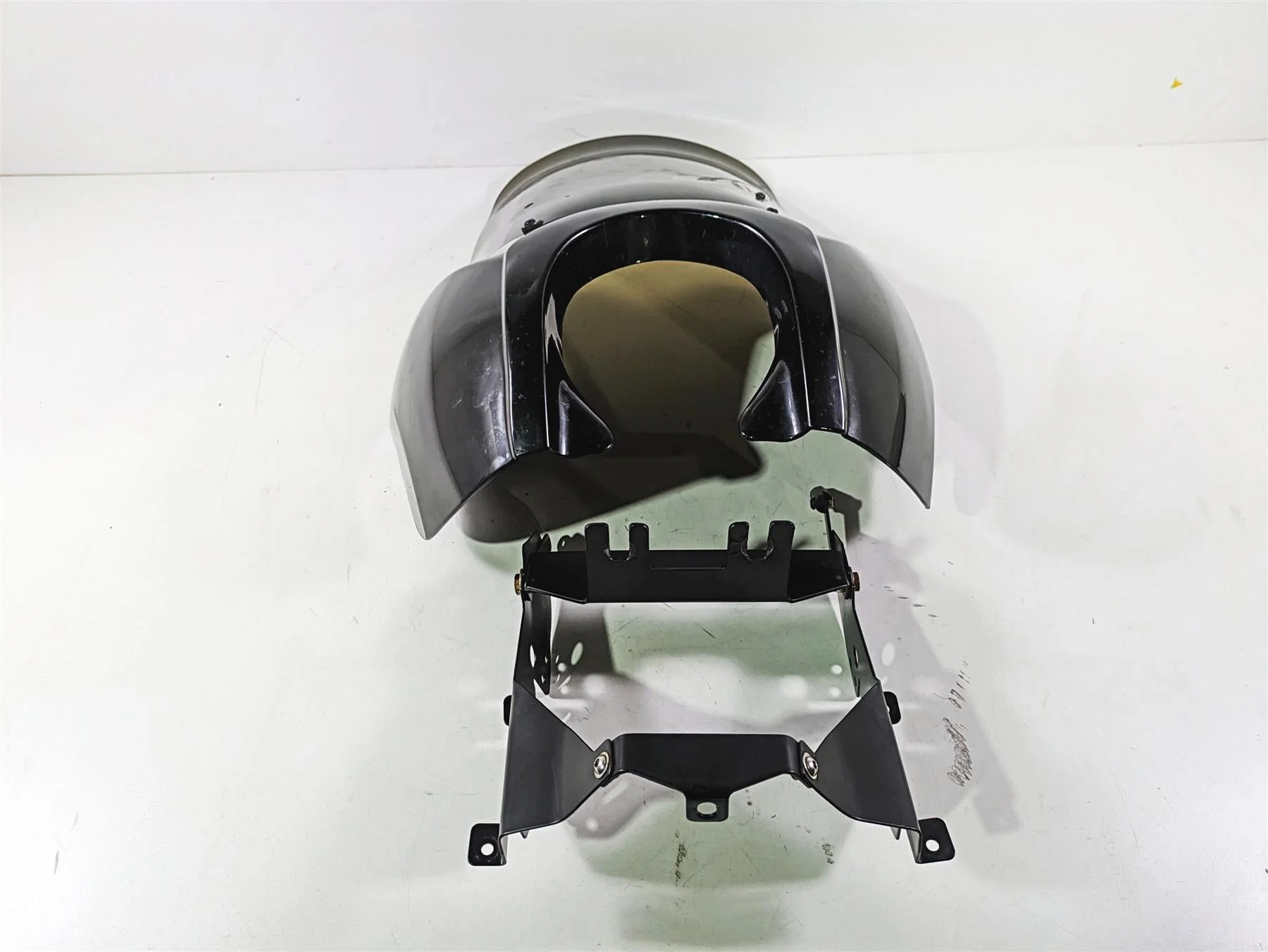 2017 Harley Dyna FXDB Street Bob Front Fairing Windshield Set -READ - Image 2