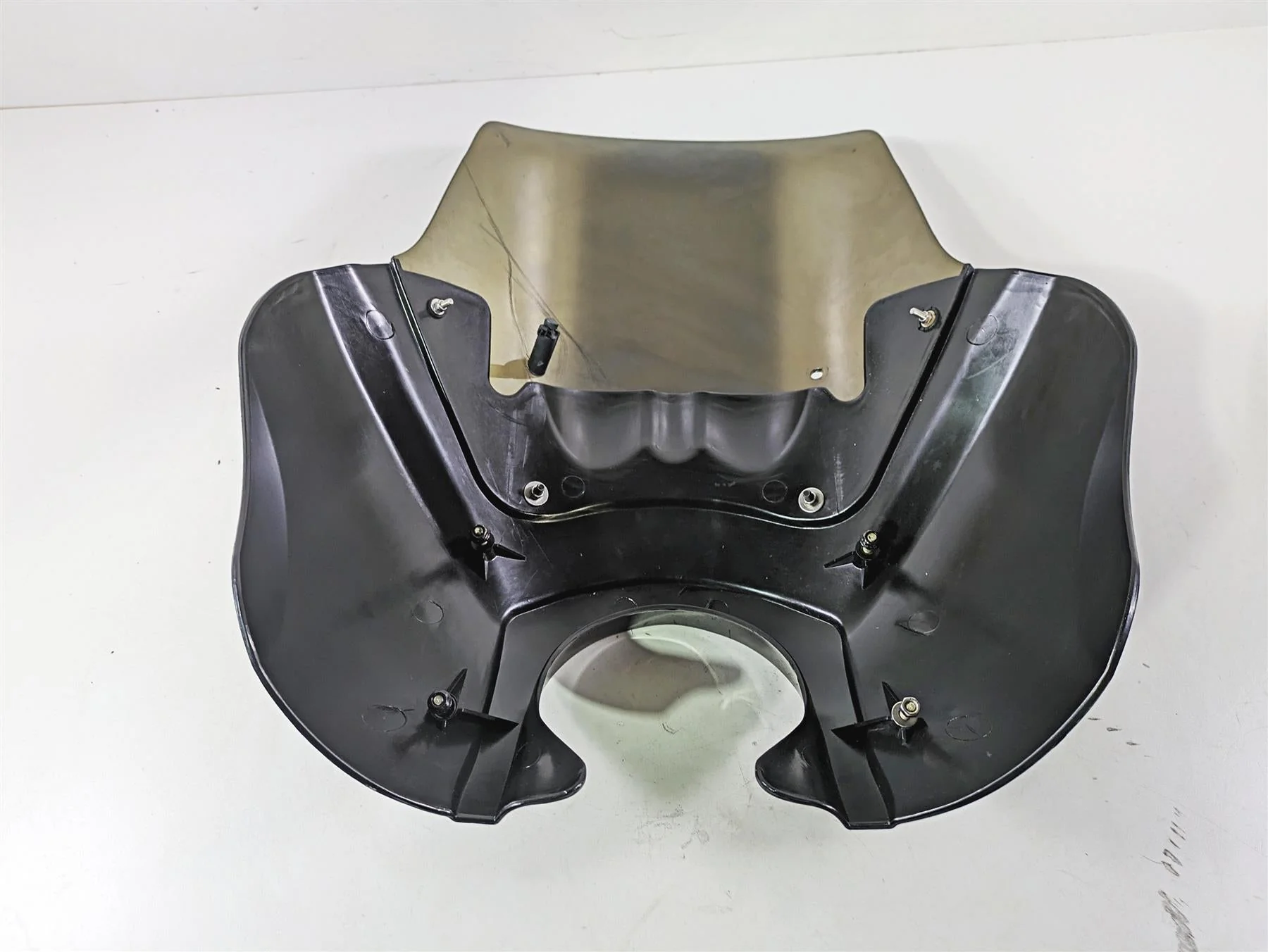 2017 Harley Dyna FXDB Street Bob Front Fairing Windshield Set -READ - Image 3