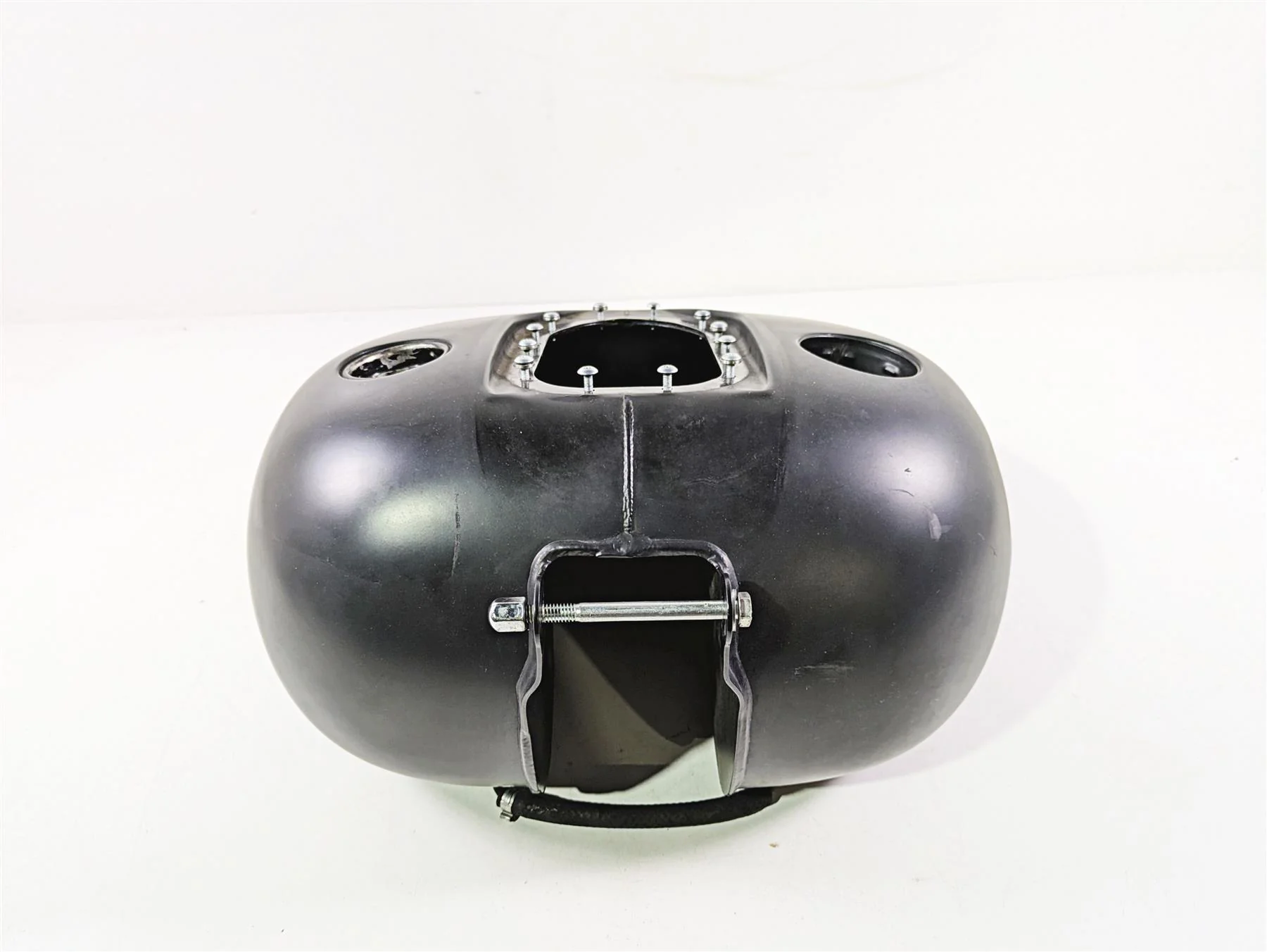 2017 Harley Dyna FXDB Street Bob Fuel Gas Petrol Tank Black Denim -Read 61000707 - Image 4