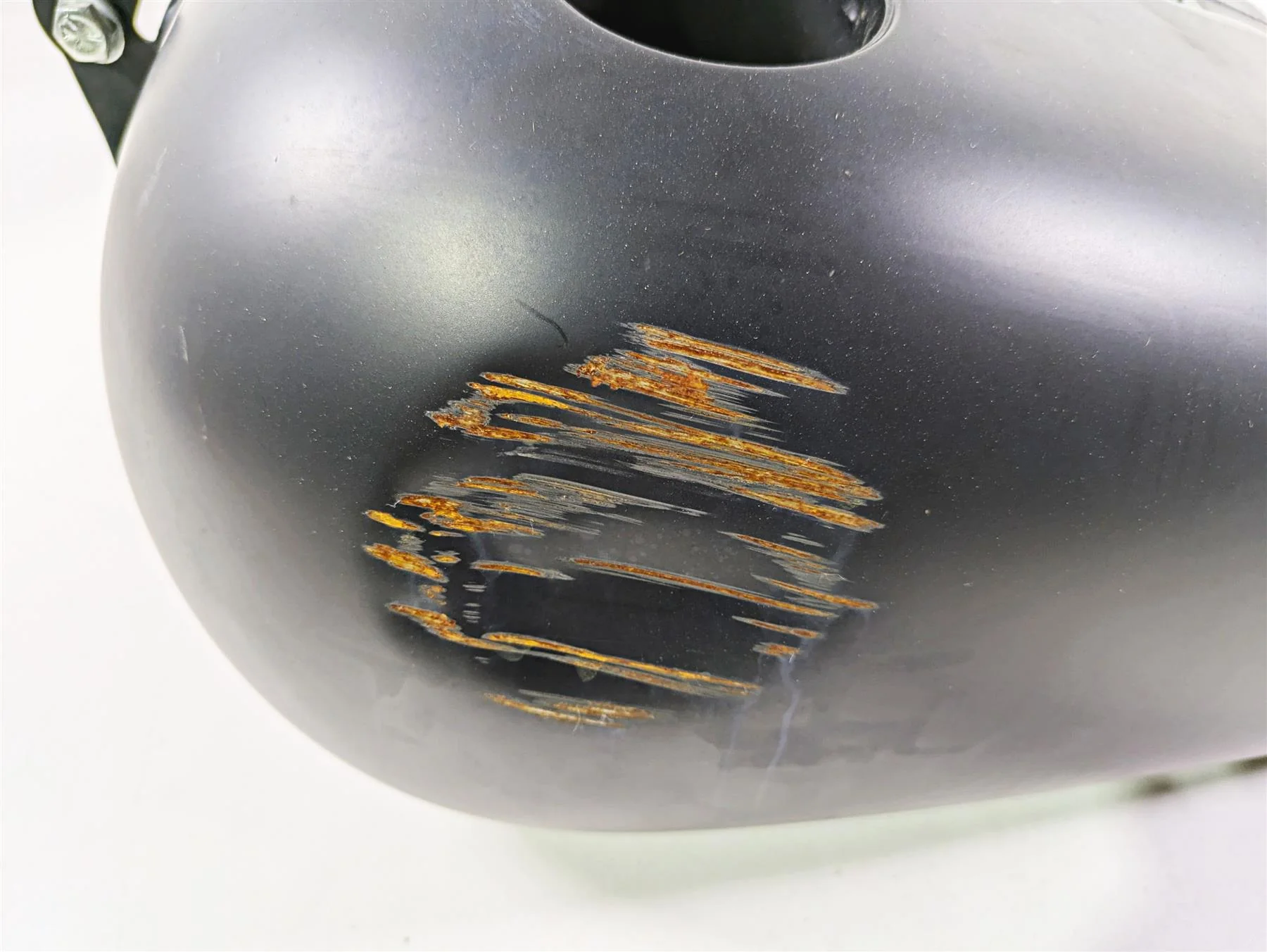 2017 Harley Dyna FXDB Street Bob Fuel Gas Petrol Tank Black Denim -Read 61000707 - Image 7