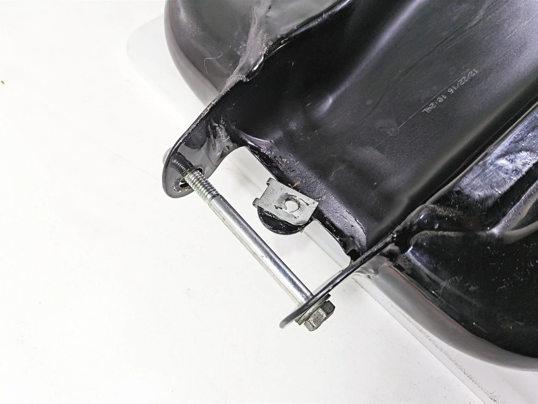 2017 Harley Dyna FXDB Street Bob Fuel Gas Tank Vivid Black - NO DENTS 61000707 - Image 11