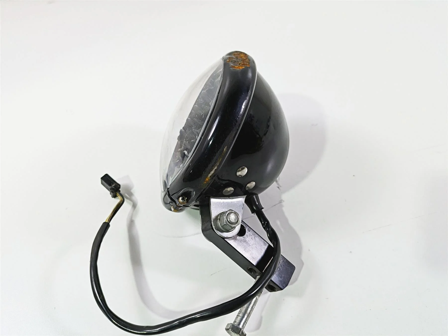2017 Harley Dyna FXDB Street Bob Led Headlight + Bucket & Bracket 68297-05A - Image 3