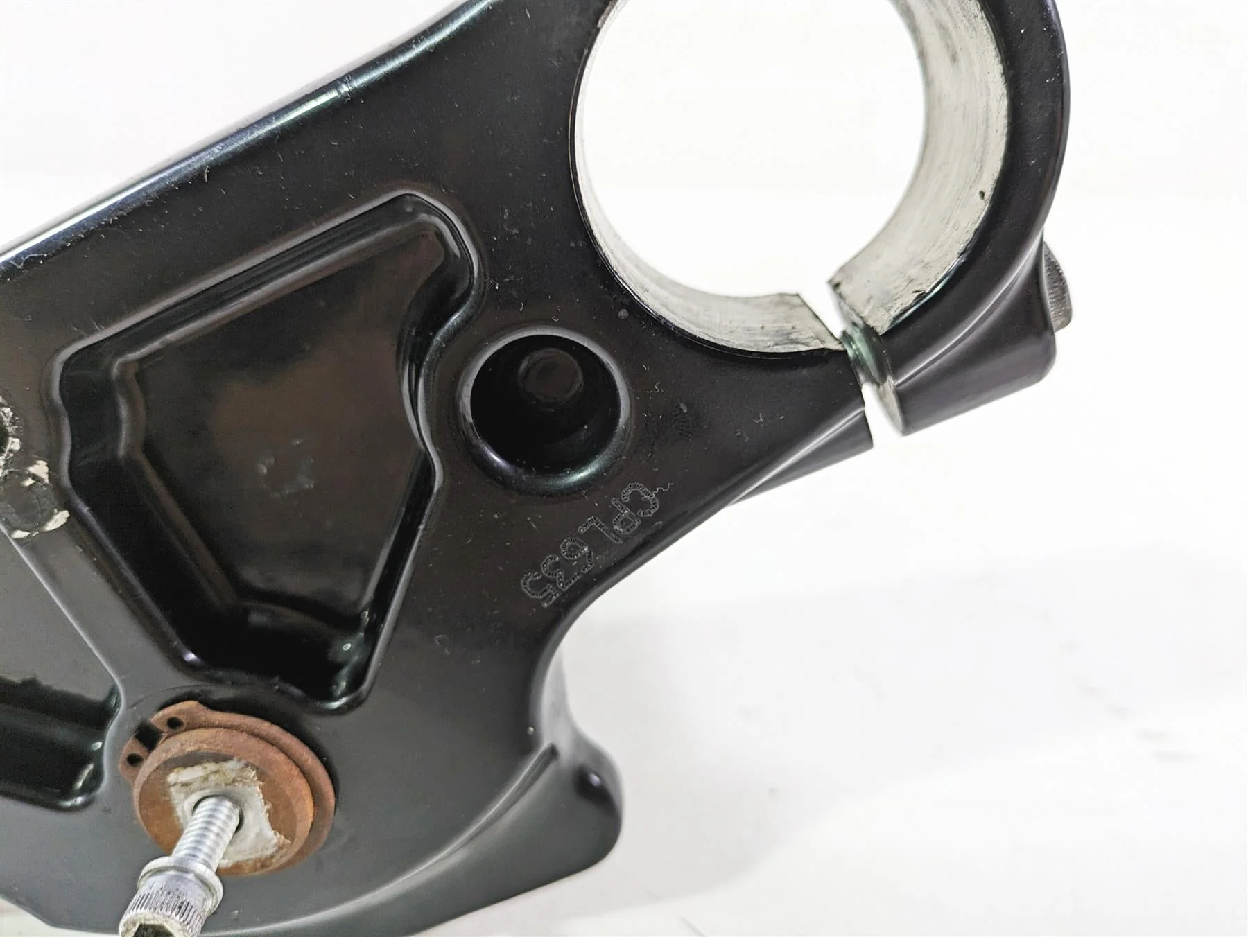 2017 Harley Dyna FXDB Street Bob Lower Triple Tree Steering Clamp -READ 45900041 - Image 10