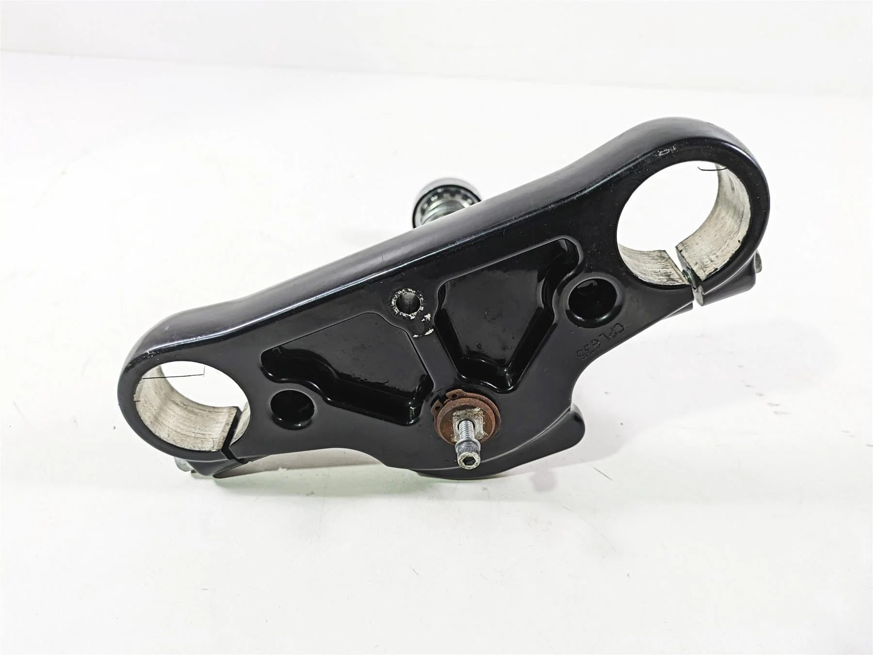 2017 Harley Dyna FXDB Street Bob Lower Triple Tree Steering Clamp -READ 45900041 - Image 9