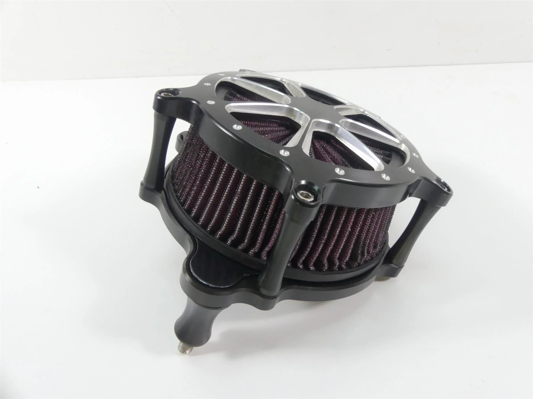 2017 Harley Dyna FXDB Street Bob Performance Air Cleaner Breather Filter - Image 6
