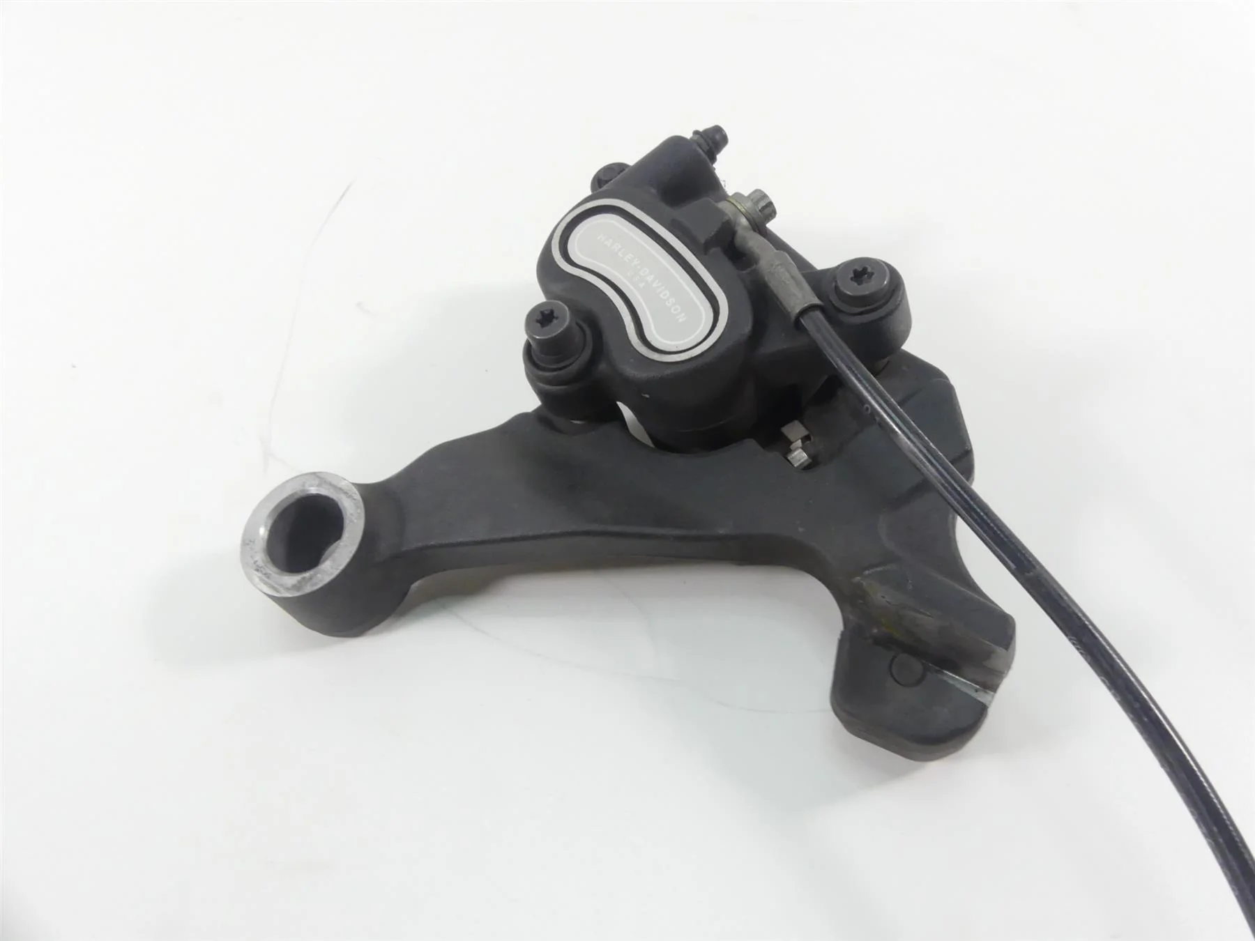 2017 Harley Dyna FXDB Street Bob Rear Brake Caliper & Bracket 40908-08 - Image 4