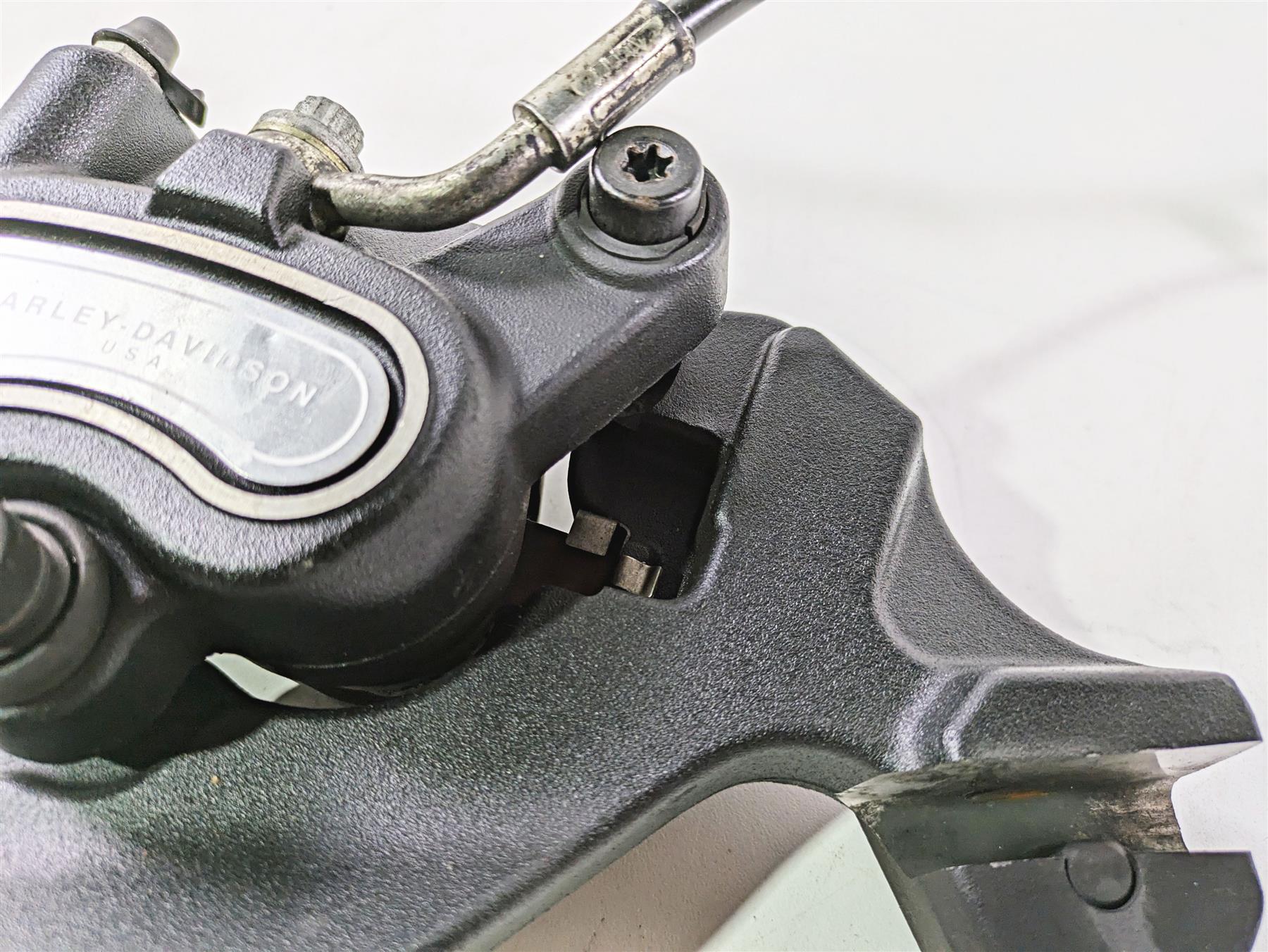 2017 Harley Dyna FXDB Street Bob Rear Brake Caliper + Mount 40908-08 - Image 8