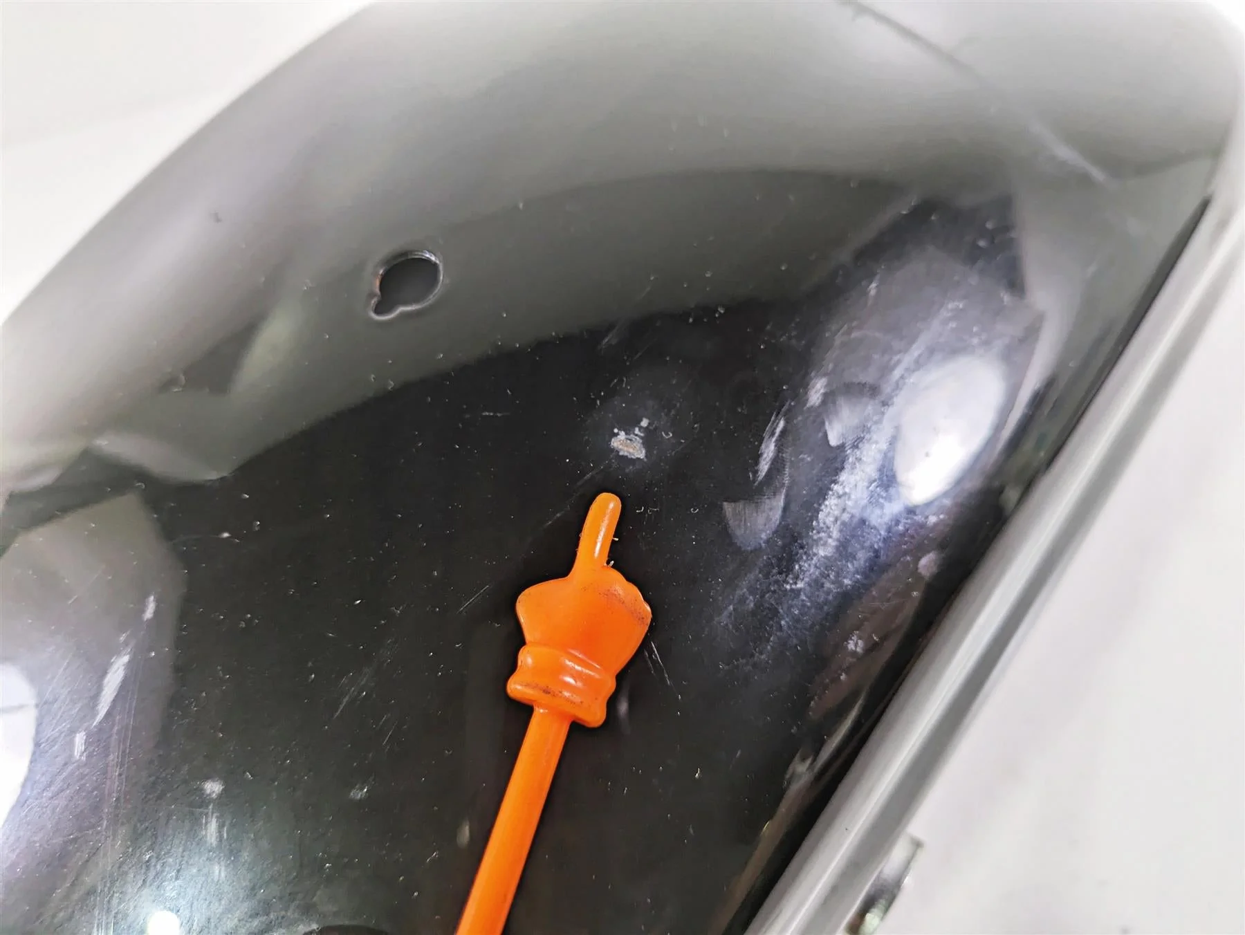 2017 Harley Dyna FXDB Street Bob Rear Fender Vivid Black 59500097A - Image 12