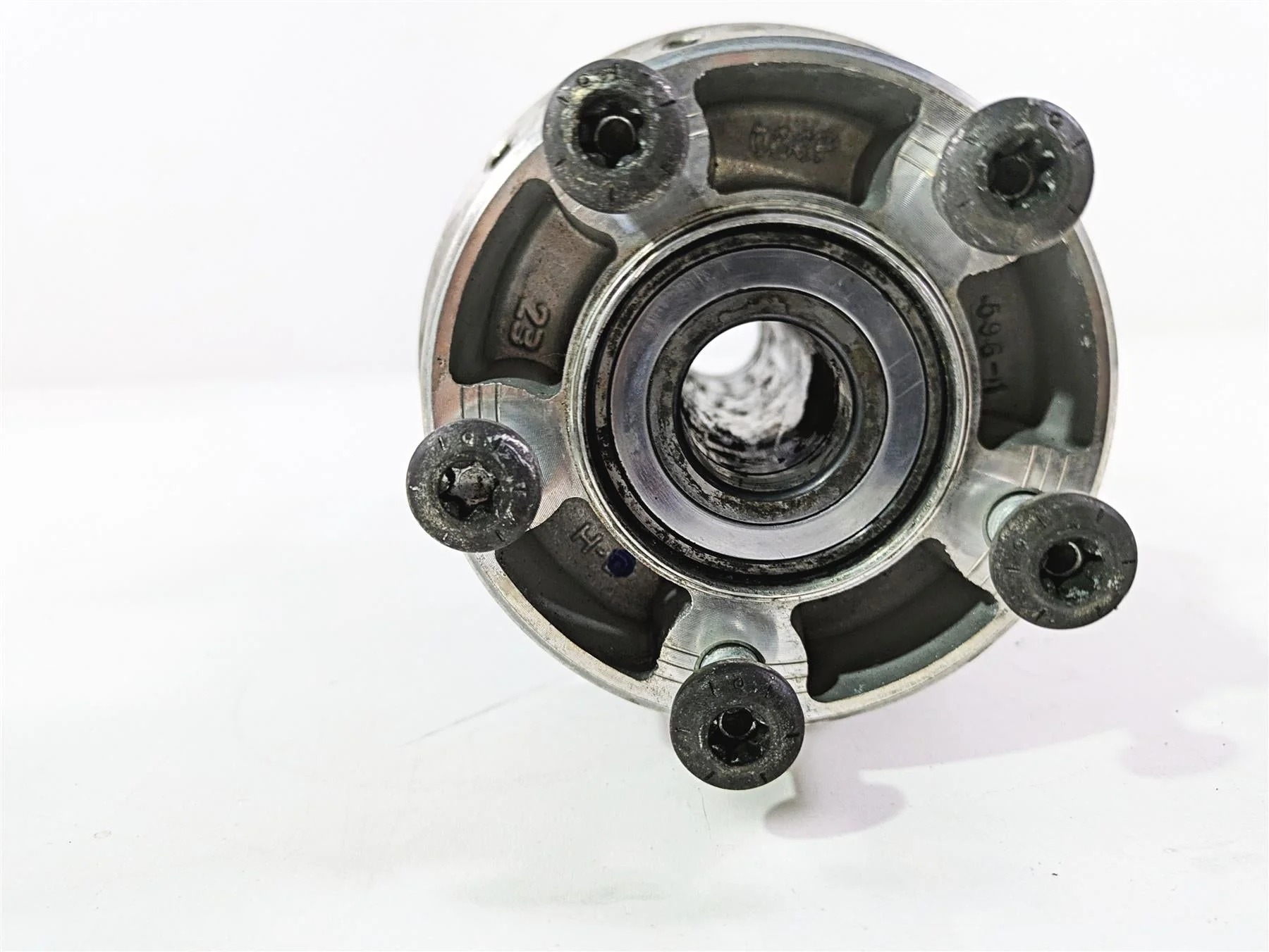 2017 Harley Dyna FXDB Street Bob Rear Spoke Wheel Hub 17in 25mm - Read 41430-09A - Image 12