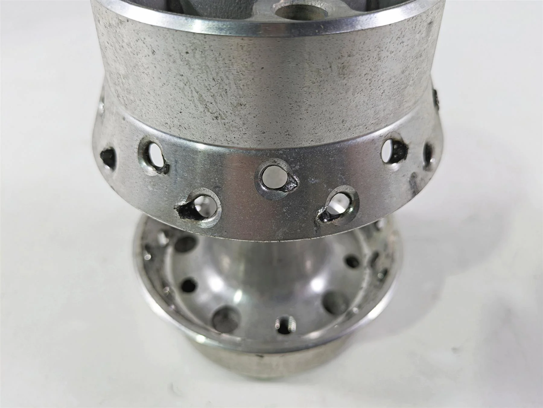 2017 Harley Dyna FXDB Street Bob Rear Wheel Rim Hub & 25mm Bearings 41430-09A - Image 5