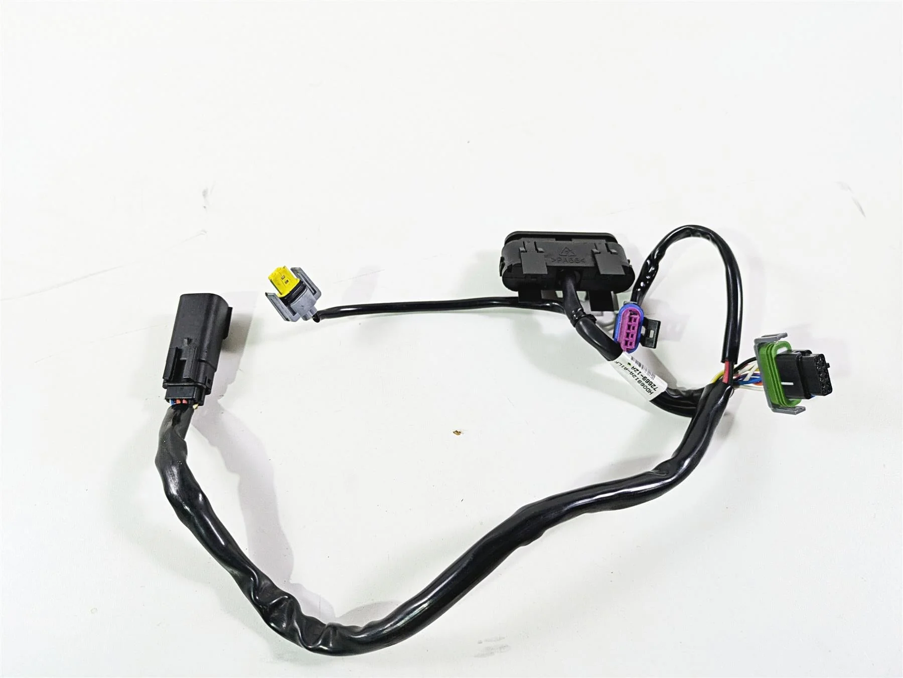 2017 Harley Dyna FXDB Street Bob Speedometer Instrument Wiring 72669-12A - Image 3