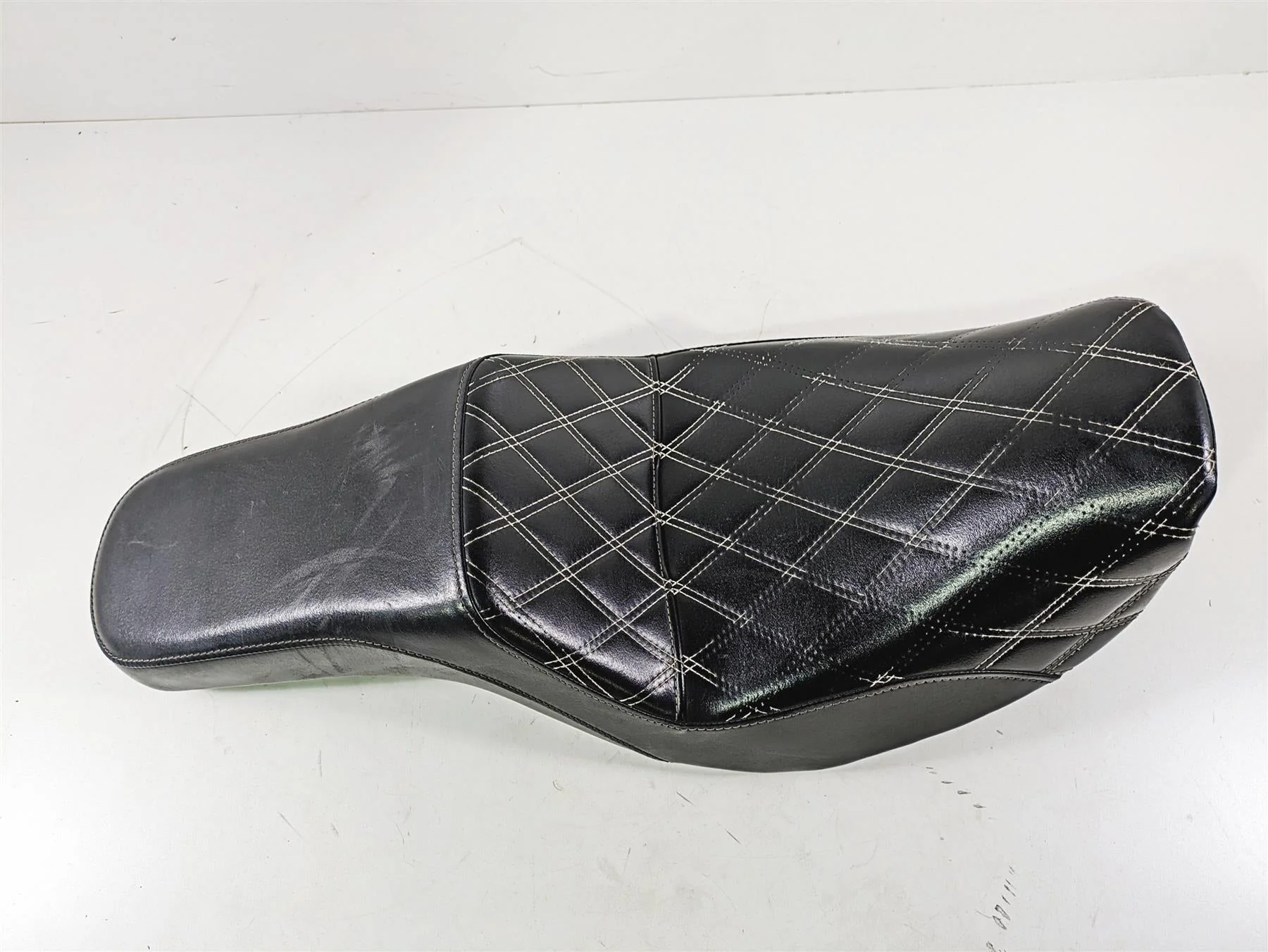 2017 Harley Dyna FXDB Street Bob TCMT Duo Seat Saddle -READ XF2906S11 - Image 5