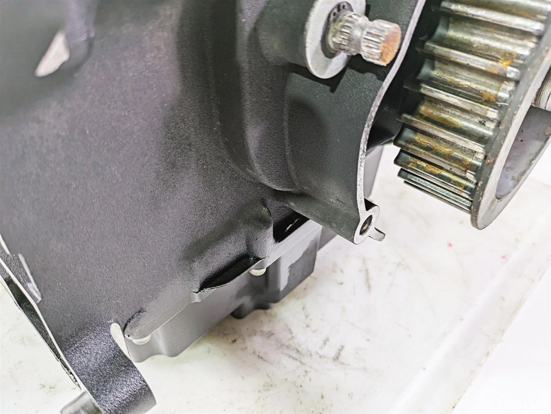 2017 Harley Dyna FXDB Street Bob Transmission Gear Box 6 Sp 19k - Read 33083-10A - Image 7