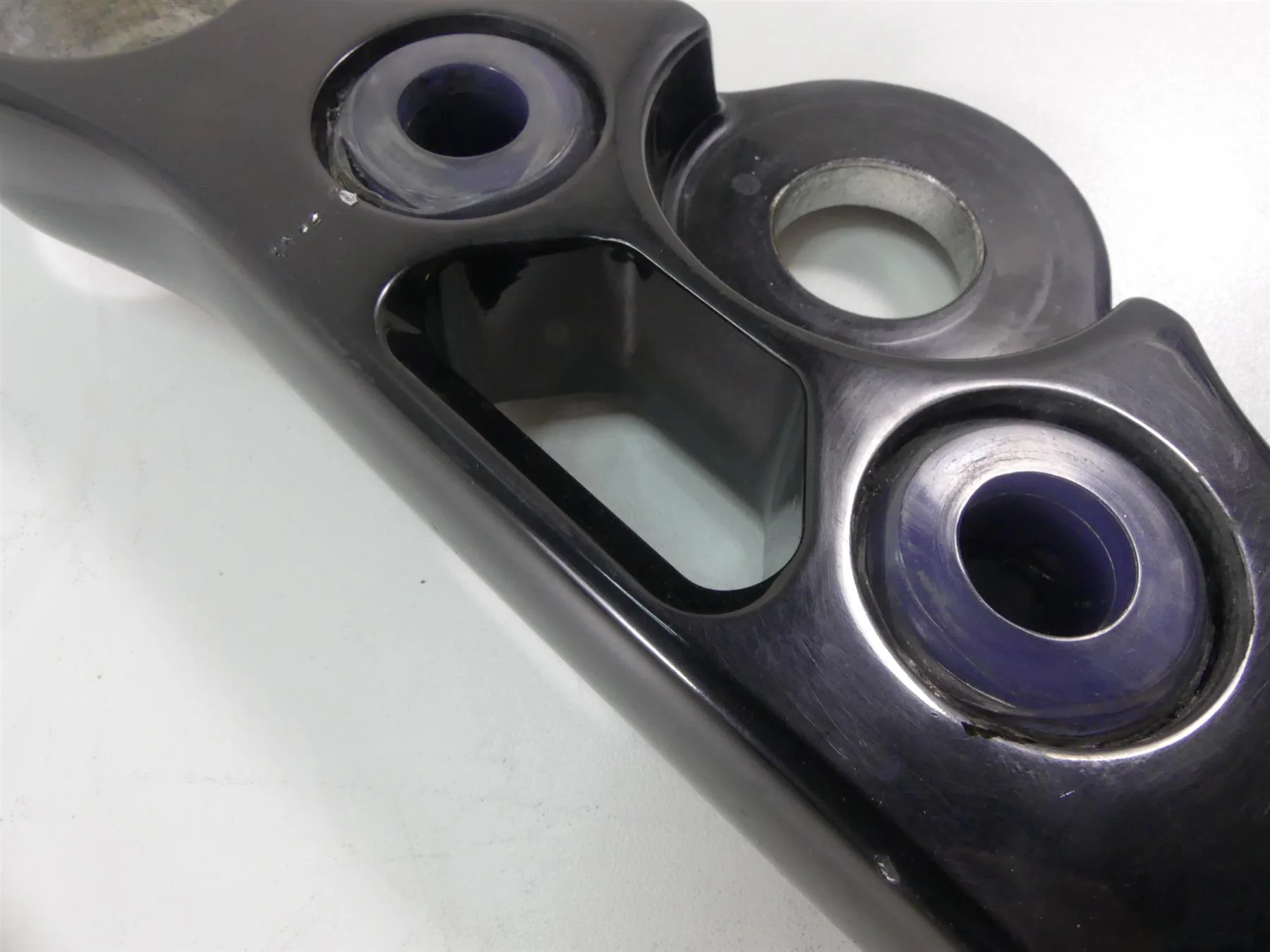 2017 Harley Dyna FXDB Street Bob Upper 49mm Triple Tree Steering Clamp 45900040 - Image 5