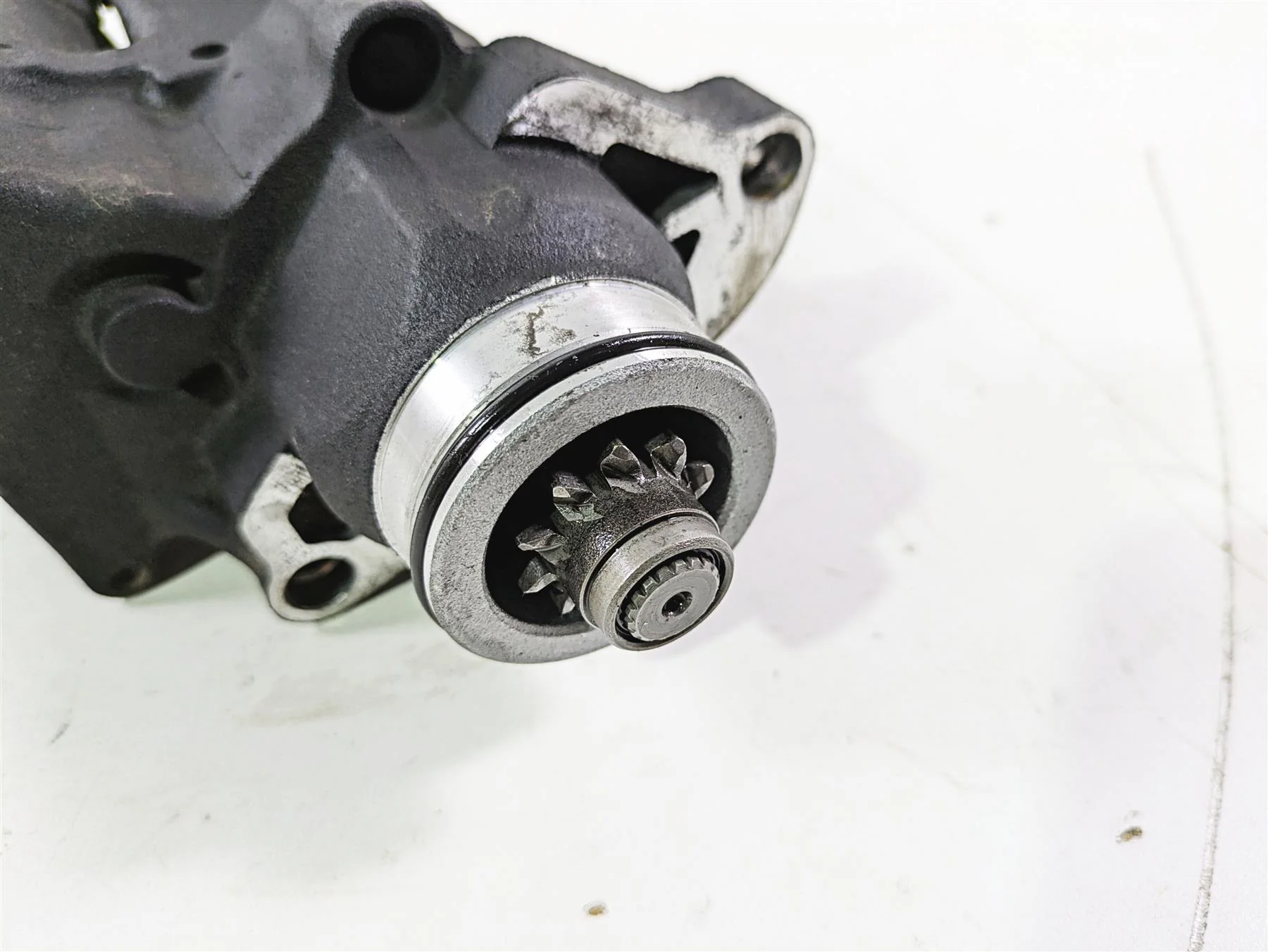 2017 Harley FLS Softail Slim Engine Starter Motor 96 103 110 31618-06A - Image 10