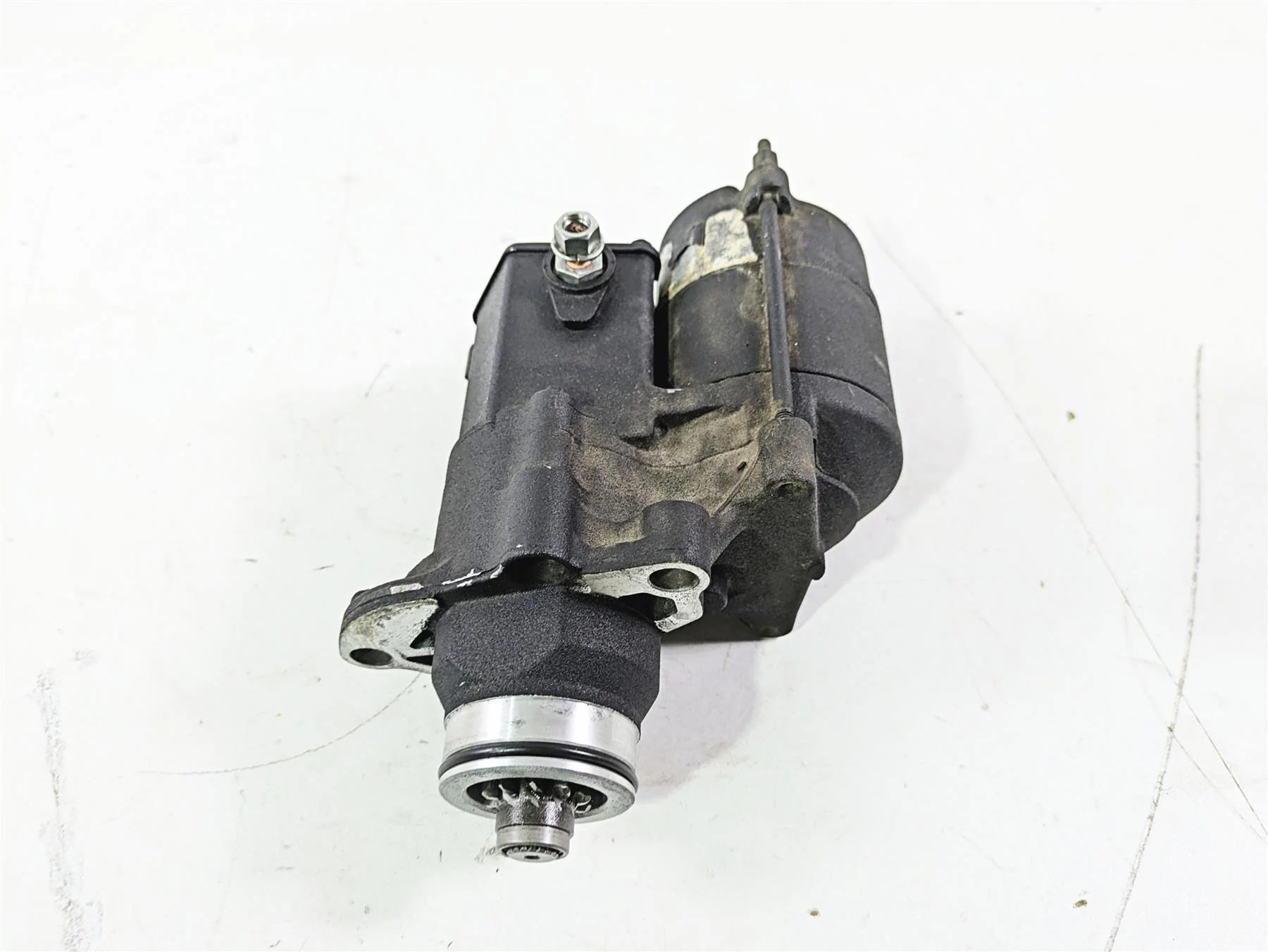 2017 Harley FLS Softail Slim Engine Starter Motor 96 103 110 31618-06A - Image 4