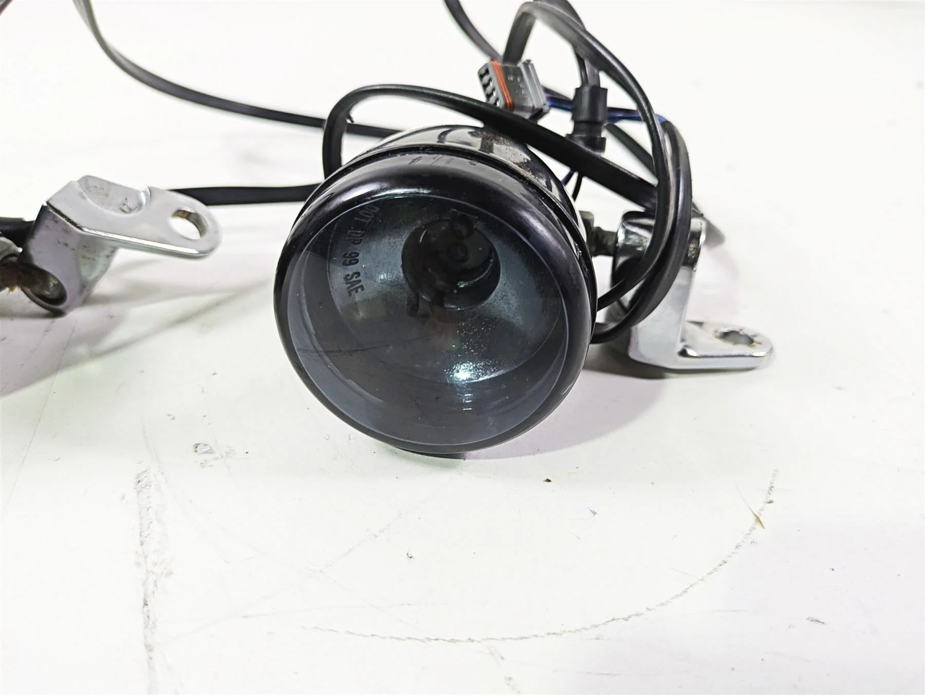 2017 Harley FLS Softail Slim Front Smoked Blinker Turn Signal Set -Read 67800523 - Image 11