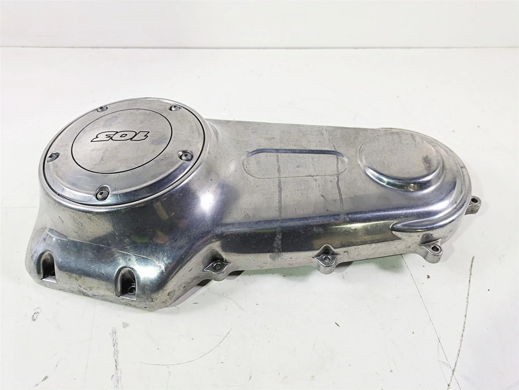 2017 Harley FLS Softail Slim Outer Primary Drive Clutch Cover 60784-06A - Image 4