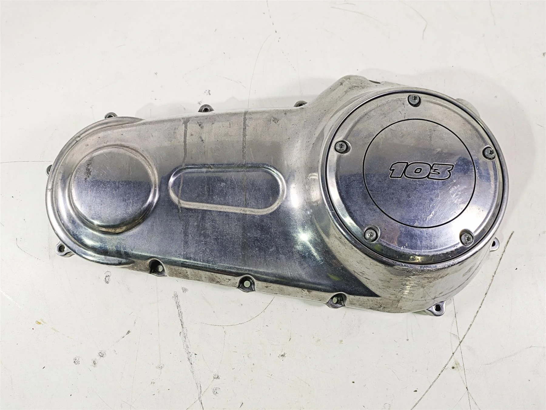 2017 Harley FLS Softail Slim Outer Primary Drive Clutch Cover 60784-06A - Image 5