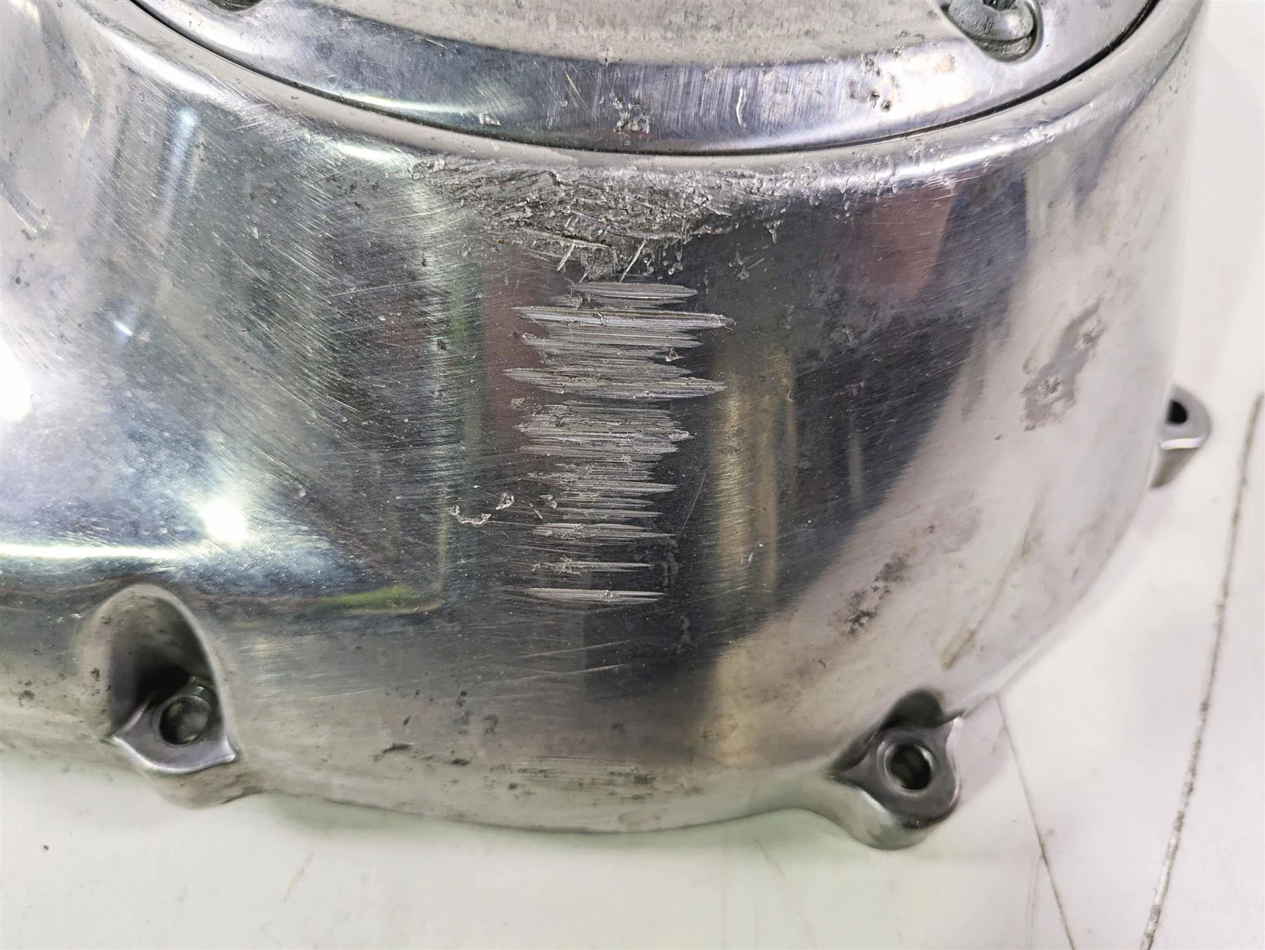 2017 Harley FLS Softail Slim Outer Primary Drive Clutch Cover 60784-06A - Image 6