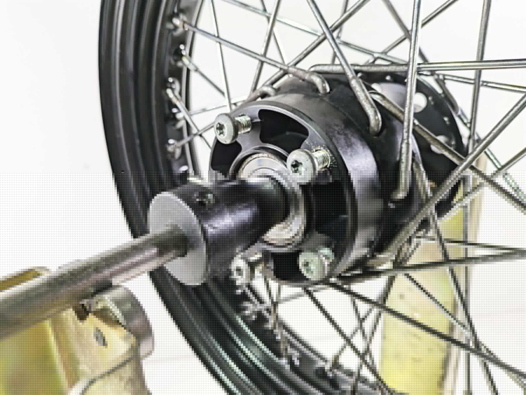 2017 Harley FLS Softail Slim Straight 16x3 Spoke Front Wheel Rim 55107-12 - Image 10