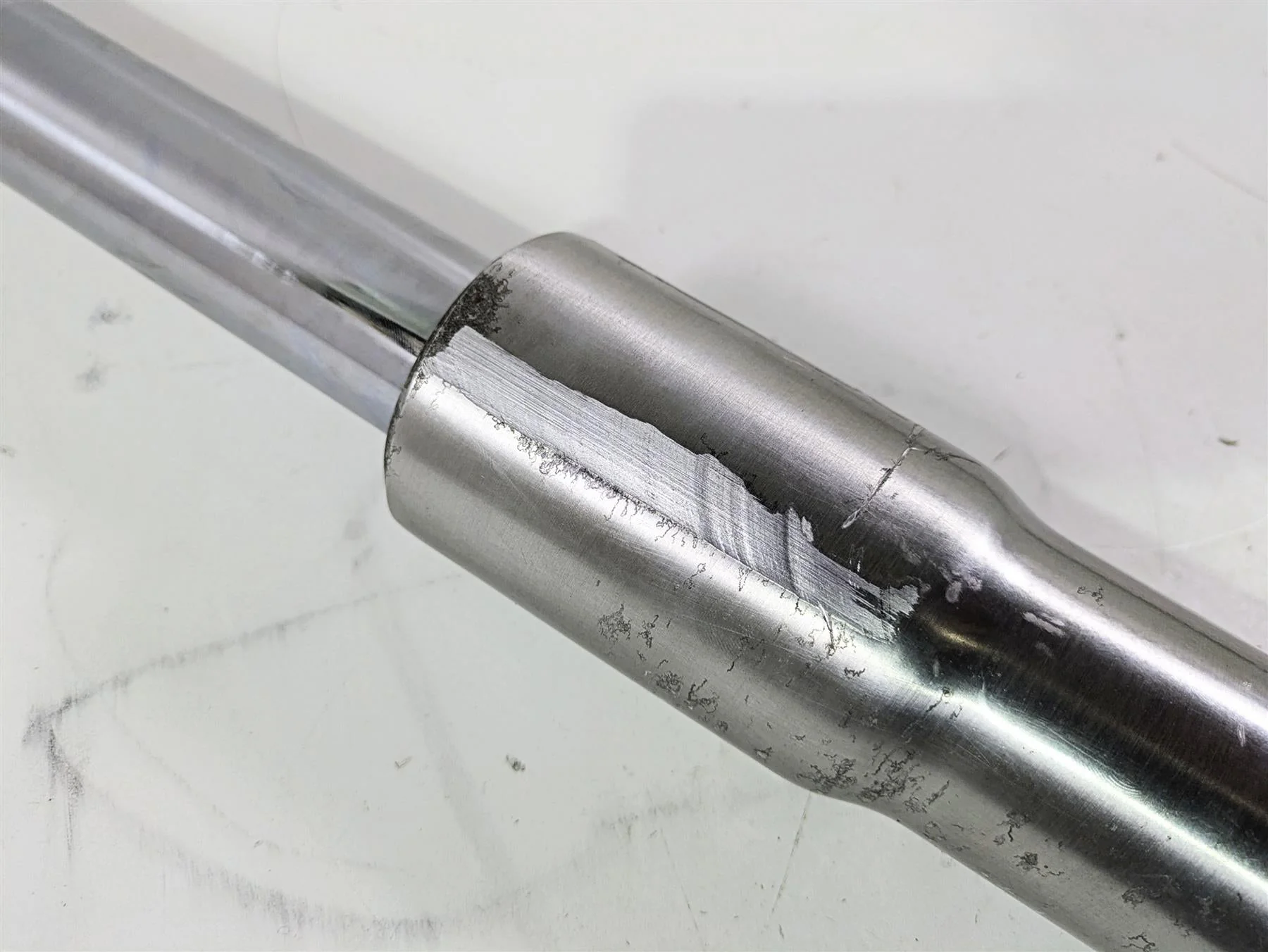 2017 Harley FLS Softail Slim Straight Right Showa Front Fork Leg 45915-08A - Image 2