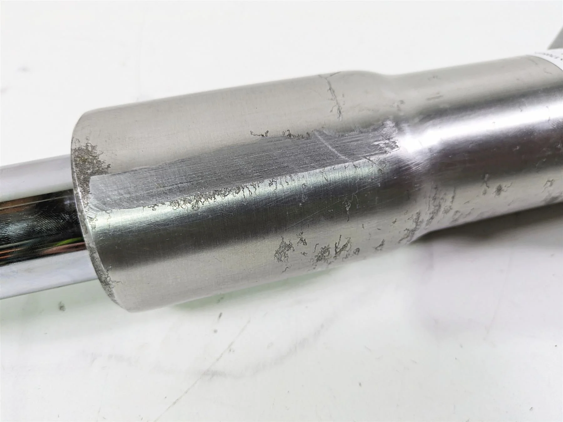2017 Harley FLS Softail Slim Straight Right Showa Front Fork Leg 45915-08A - Image 6