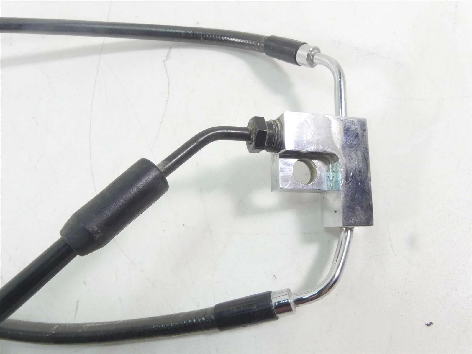 2017 Harley FXDLS Dyna Low Rider Abs Front Brake Line Hose Set 41800296A - Image 7