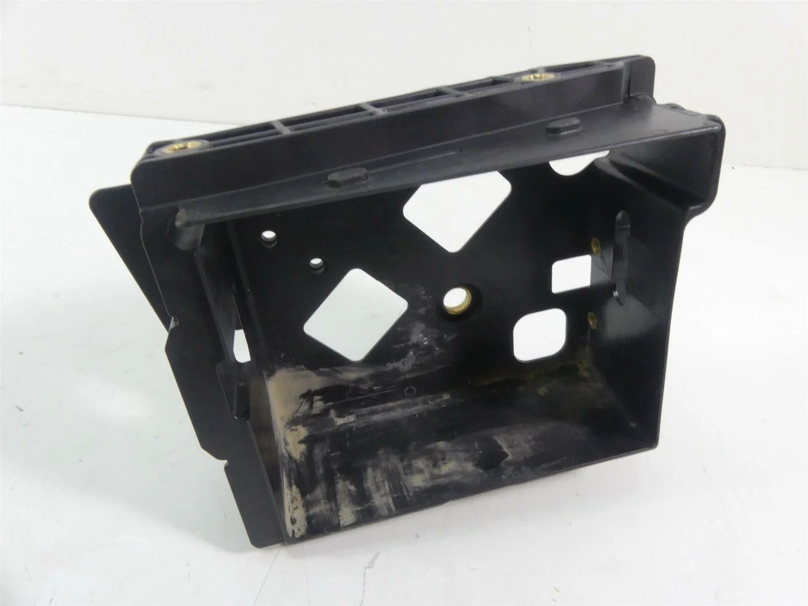 2017 Harley FXDLS Dyna Low Rider Battery Tray Stay Bracket + Cover 70379-06B - Image 9