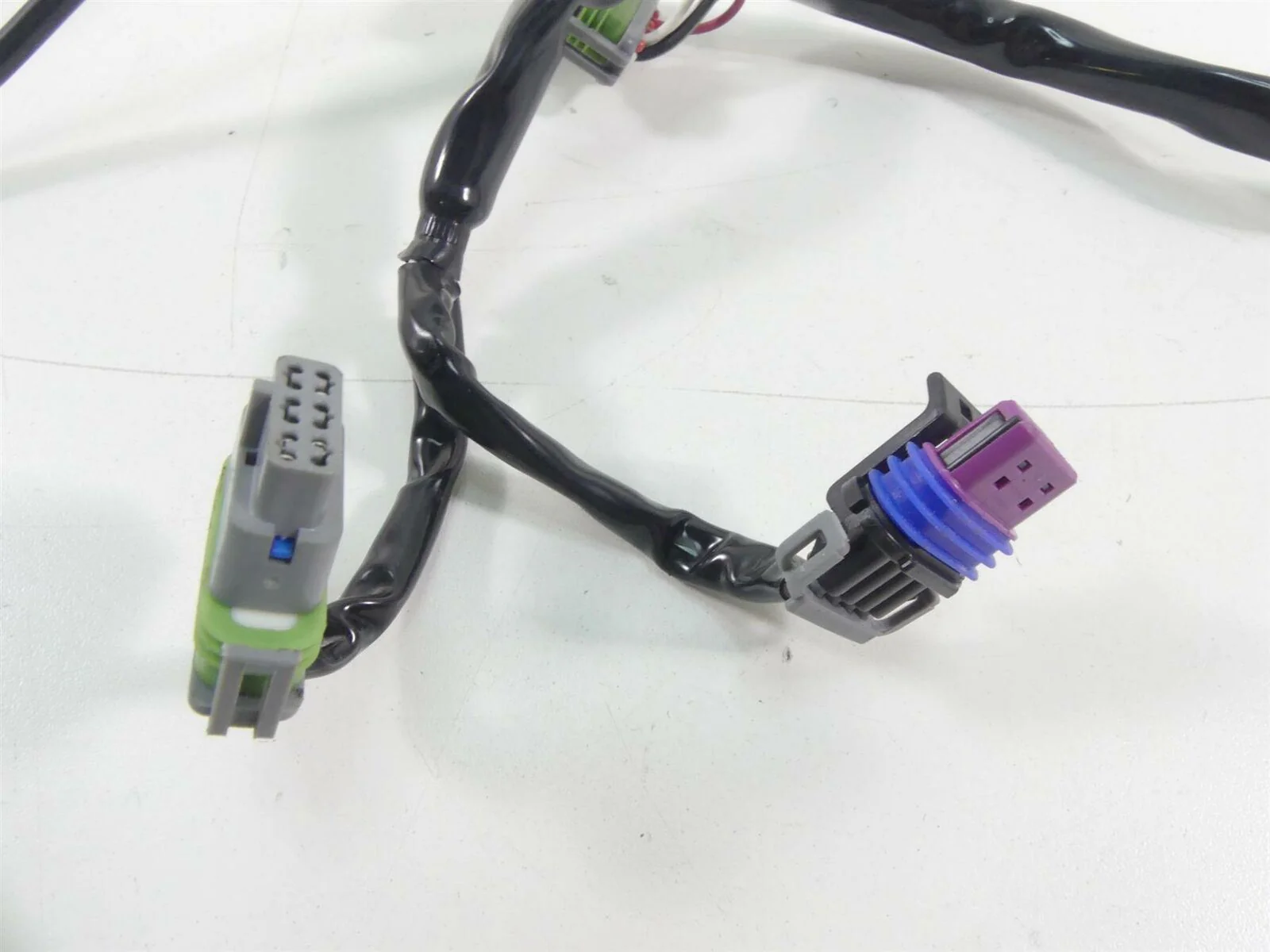 2017 Harley FXDLS Dyna Low Rider Dual Gauge Instrument Wiring Harness 69200615 - Image 4