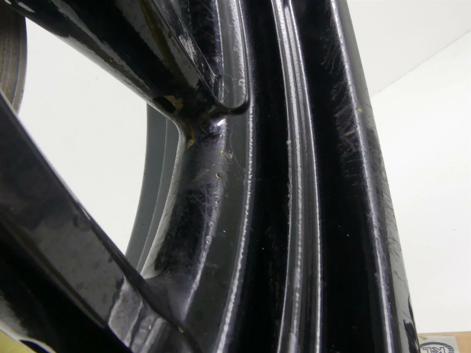 2017 Harley FXDLS Dyna Low Rider Straight Rear Wheel Rim 17x4.5 - Black 40900289 - Image 10