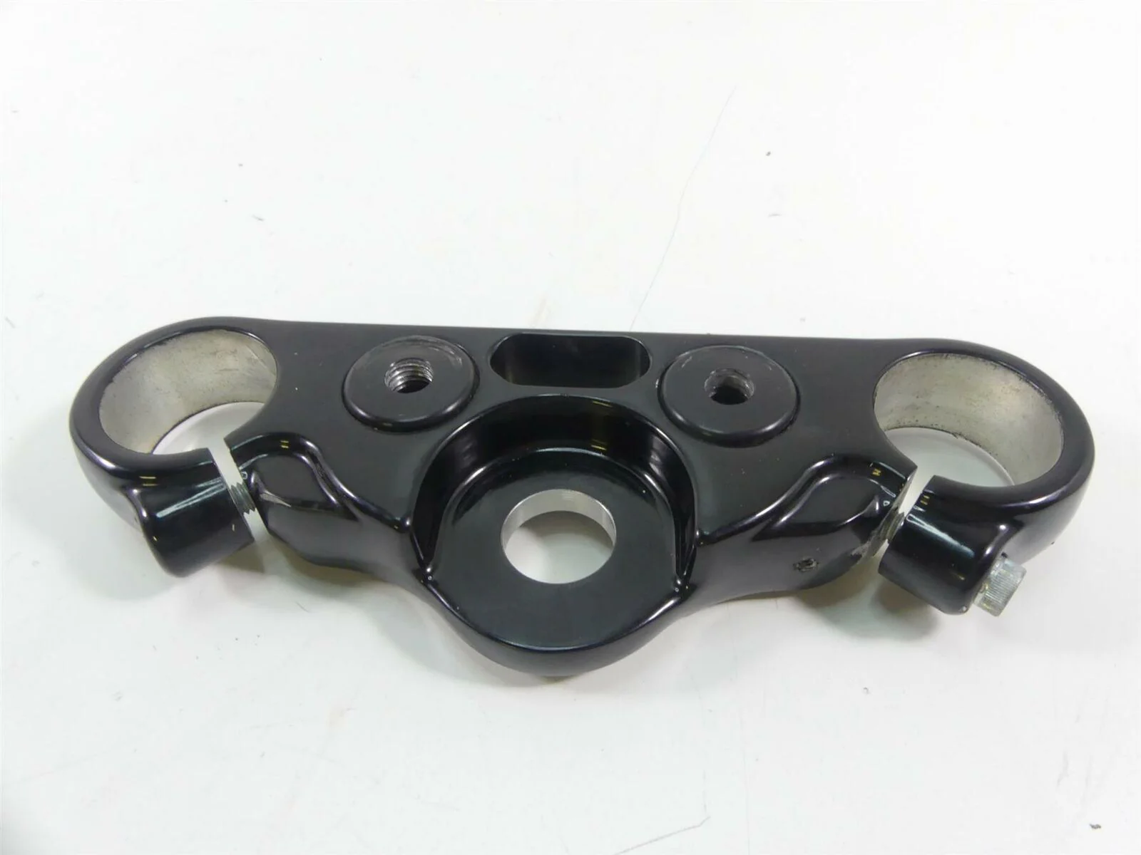 2017 Harley FXDLS Dyna Low Rider Upper Triple Tree Steering Clamp -49mm 46278-08 - Image 3