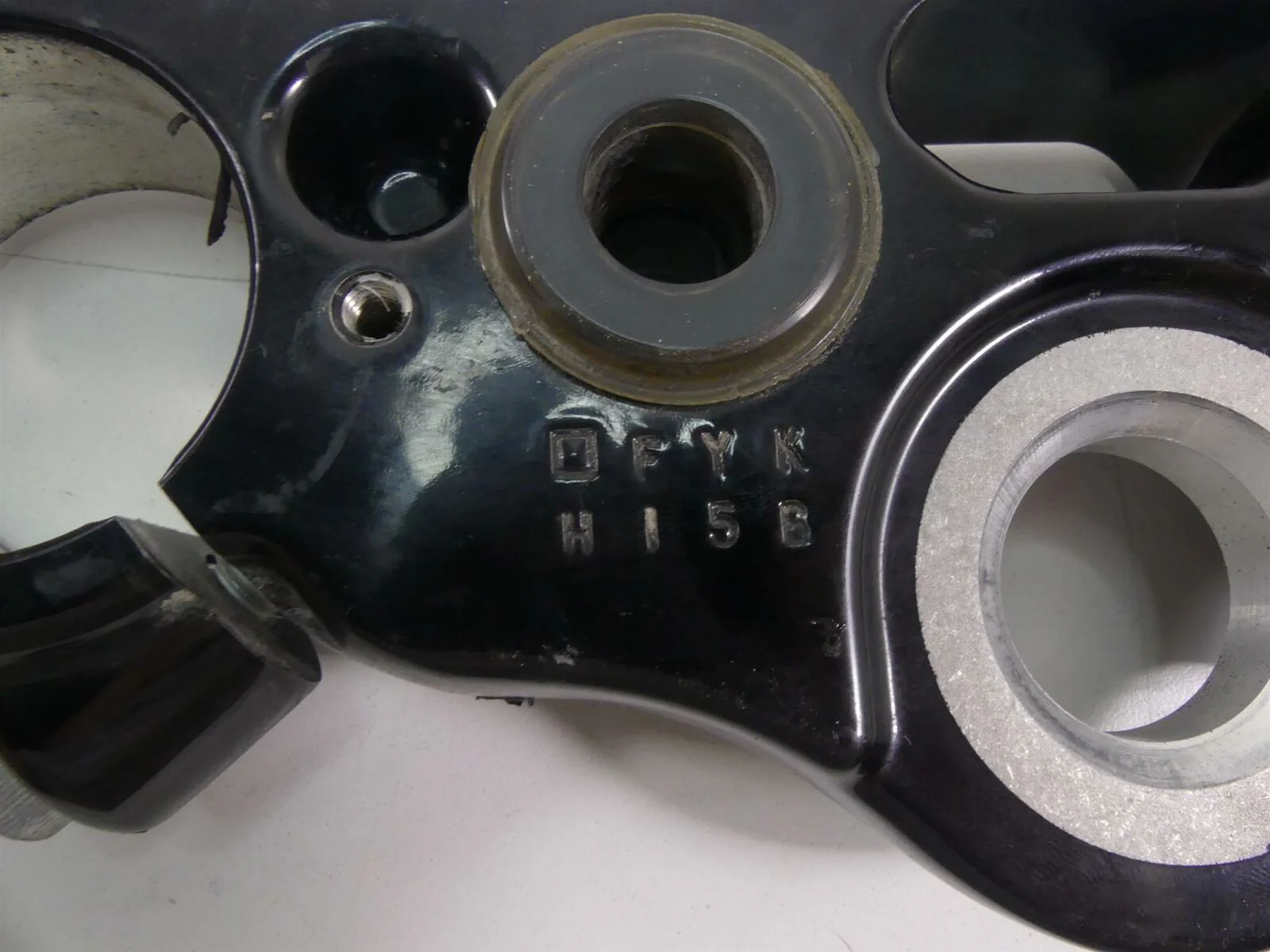 2017 Harley FXDLS Dyna Low Rider Upper Triple Tree Steering Clamp -49mm 46278-08 - Image 6
