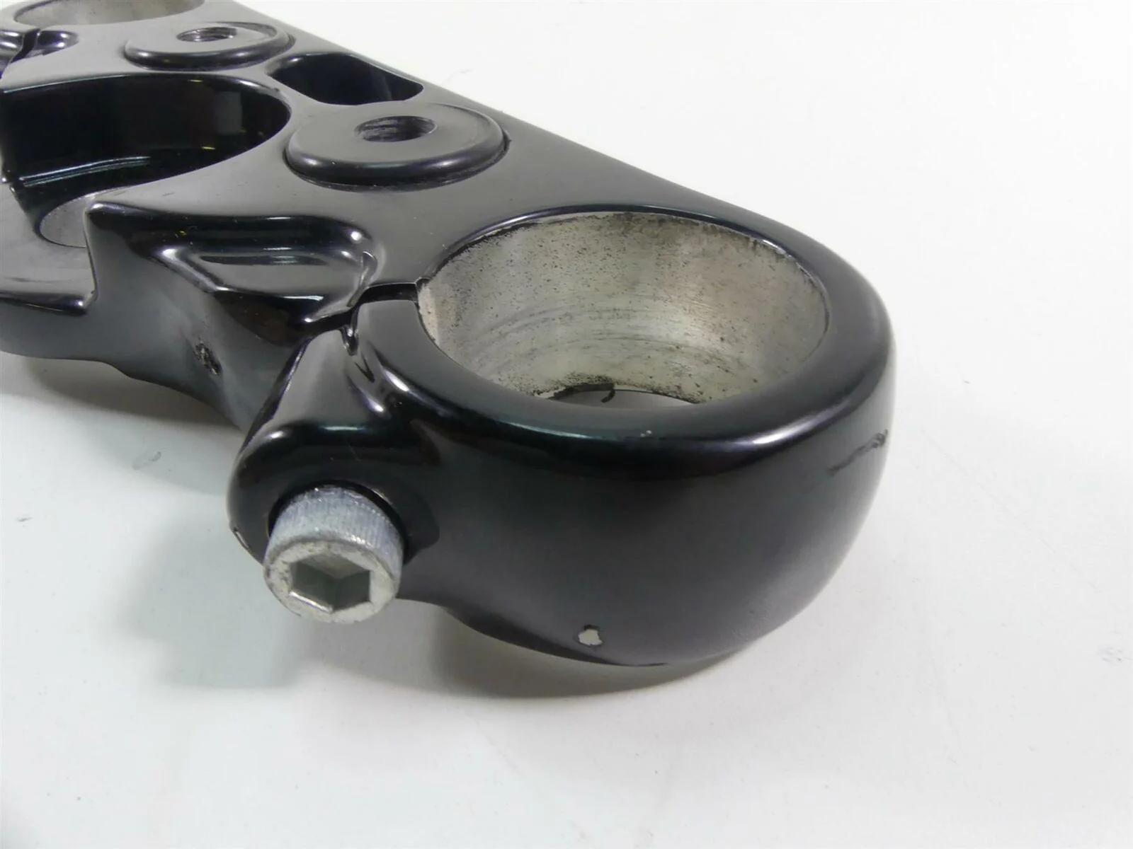 2017 Harley FXDLS Dyna Low Rider Upper Triple Tree Steering Clamp -49mm 46278-08 - Image 7