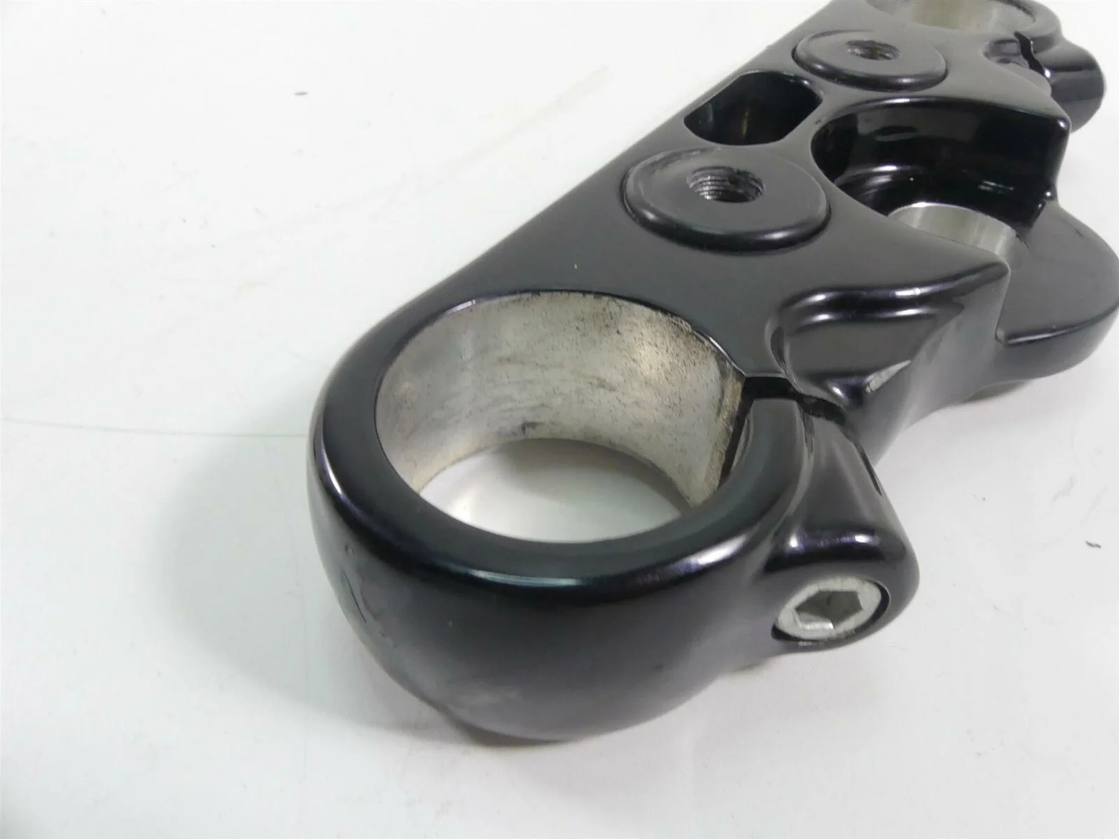 2017 Harley FXDLS Dyna Low Rider Upper Triple Tree Steering Clamp -49mm 46278-08 - Image 8
